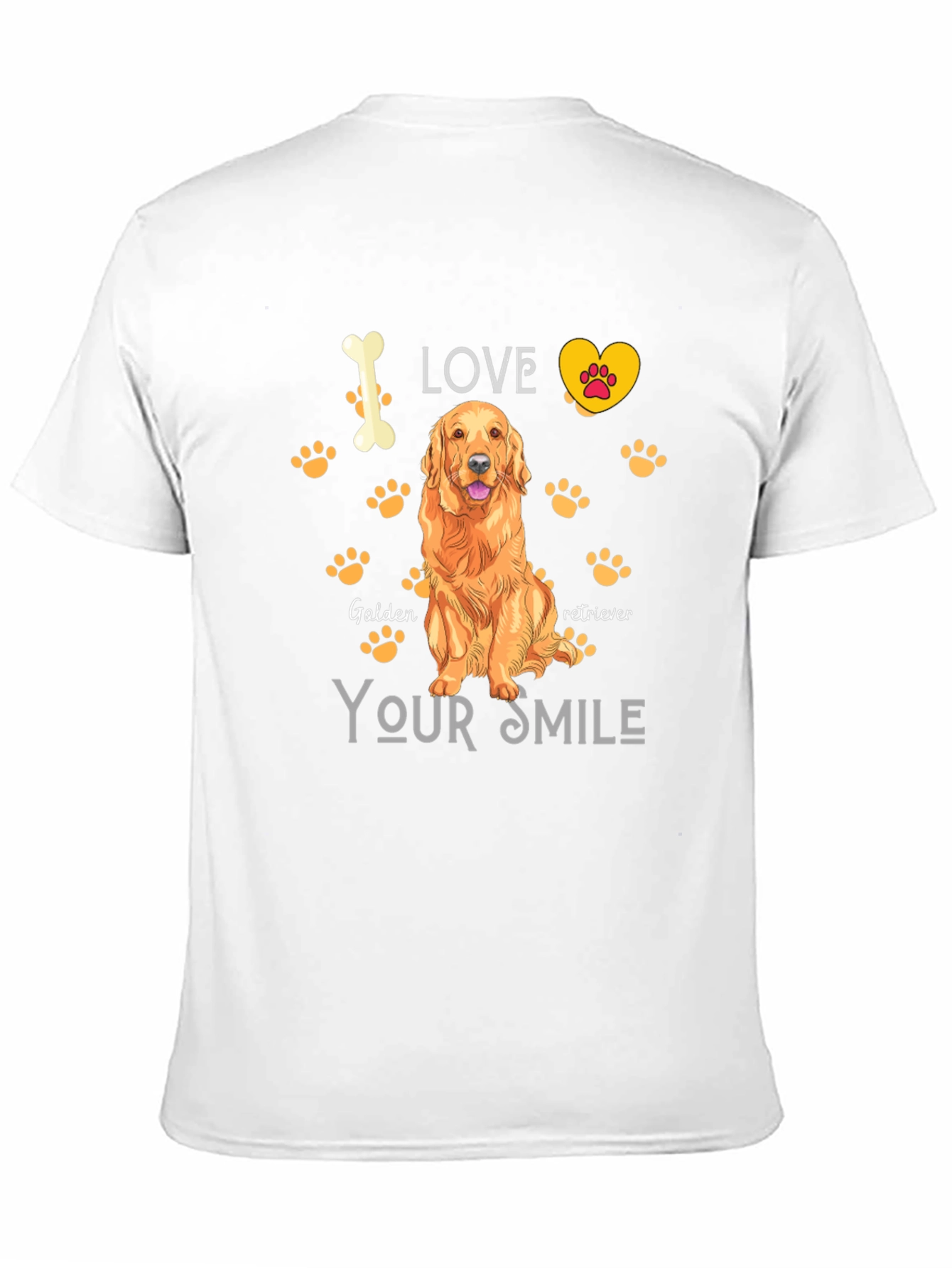 Golden Retriever I Love Your Smile T-Shirt