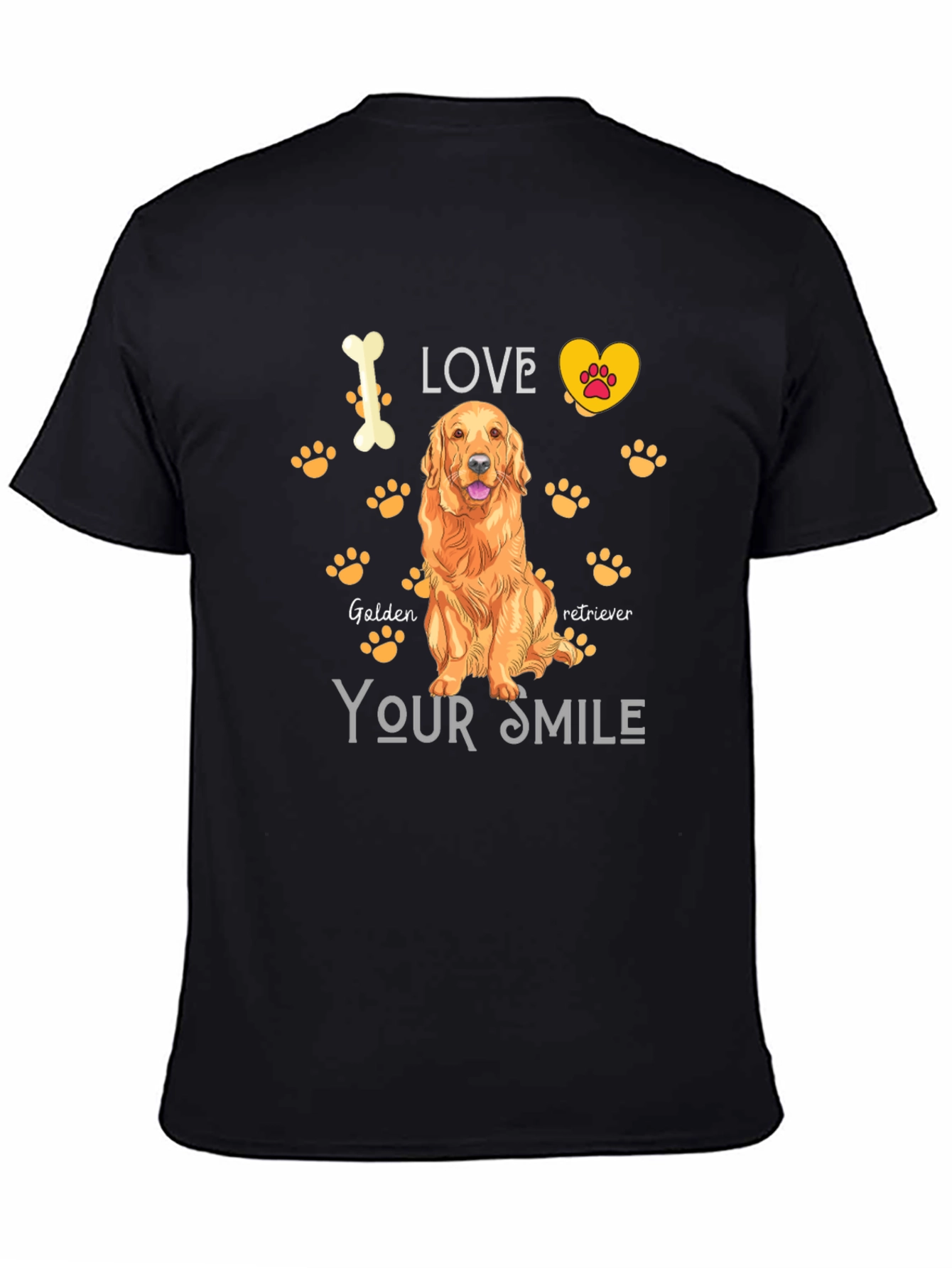 Golden Retriever I Love Your Smile T-Shirt