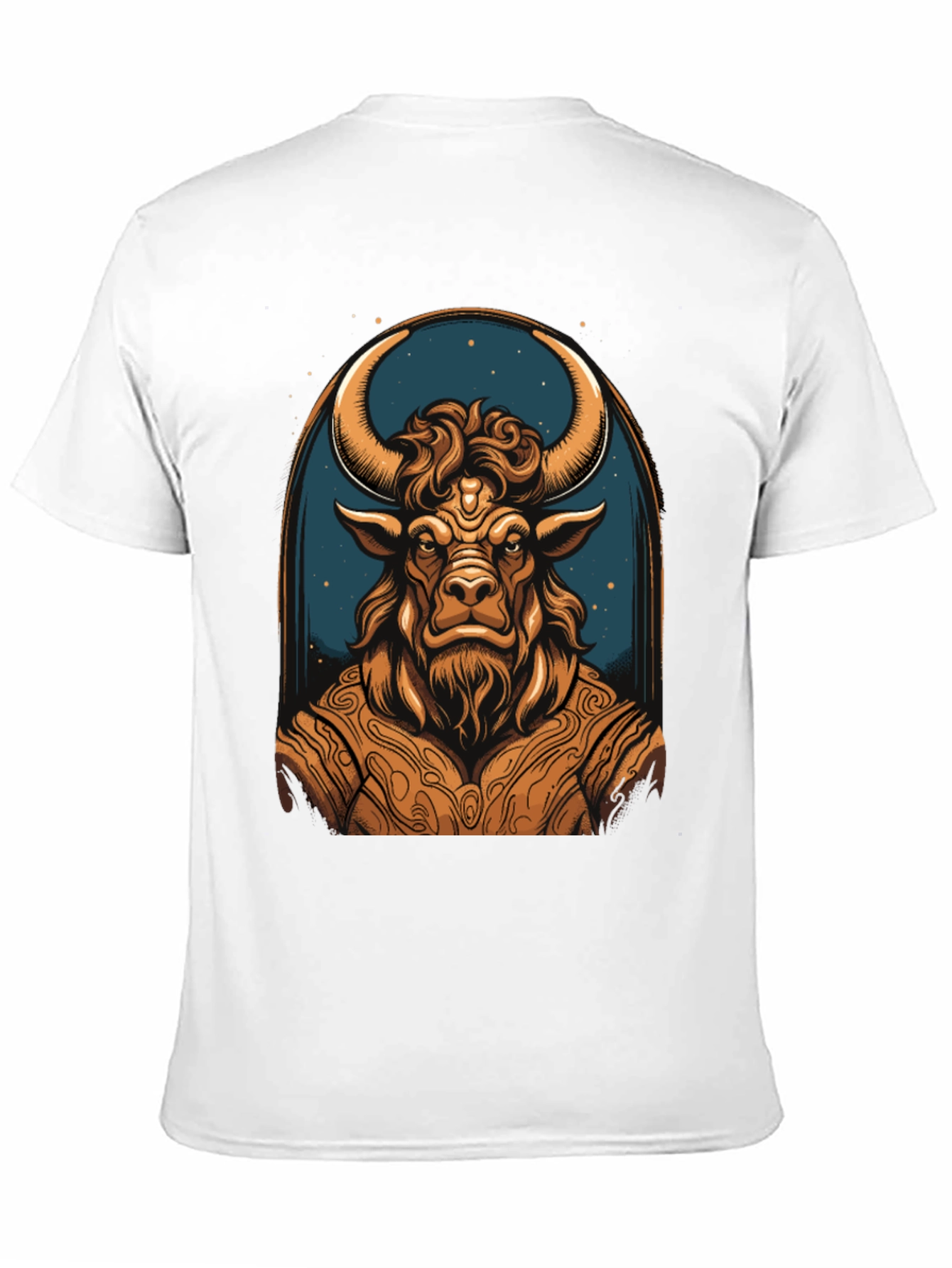 Taurus Zodiac Graphic Tee - Black