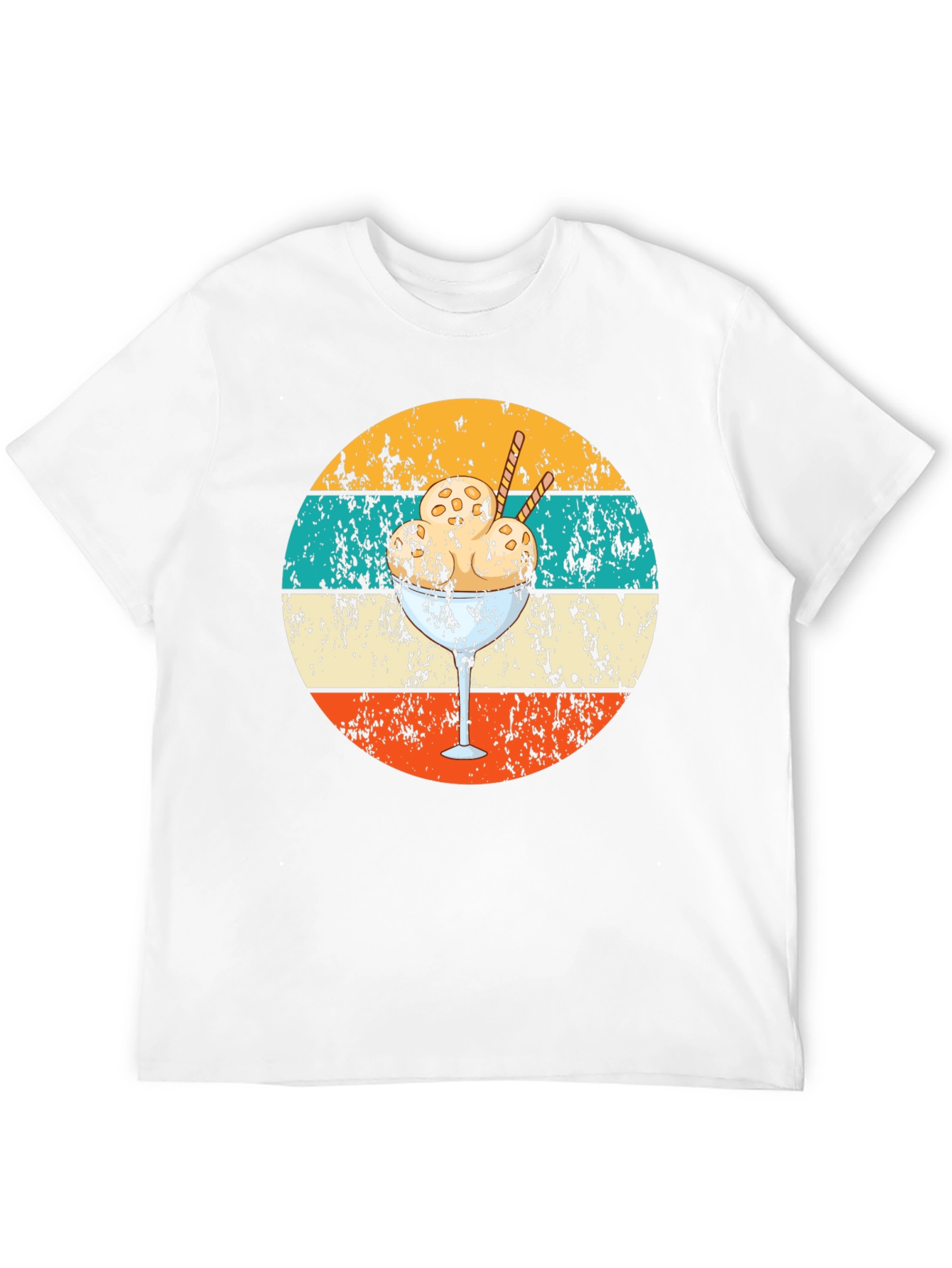 Retro Ice Cream T-Shirt - Cool Summer Style