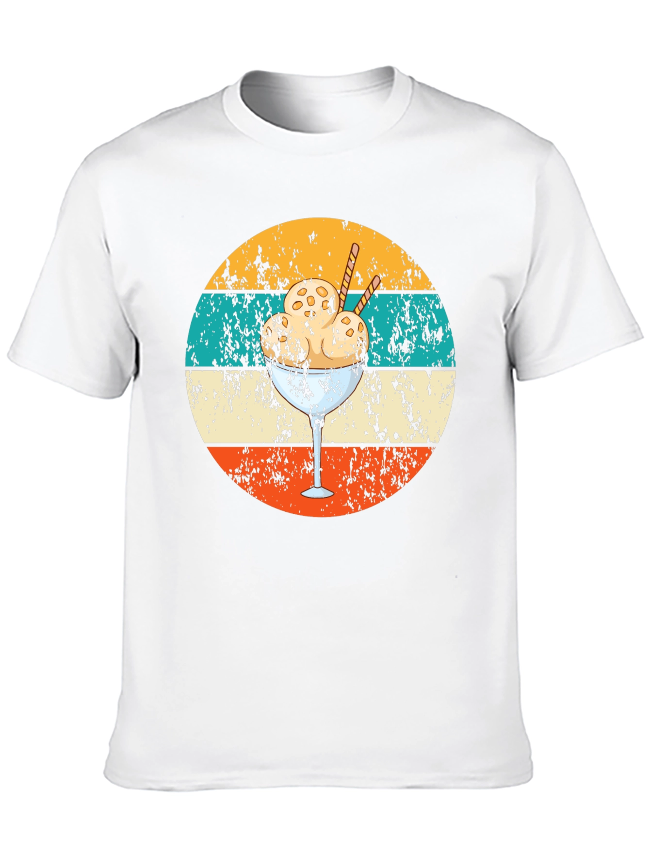 Retro Ice Cream T-Shirt - Cool Summer Style
