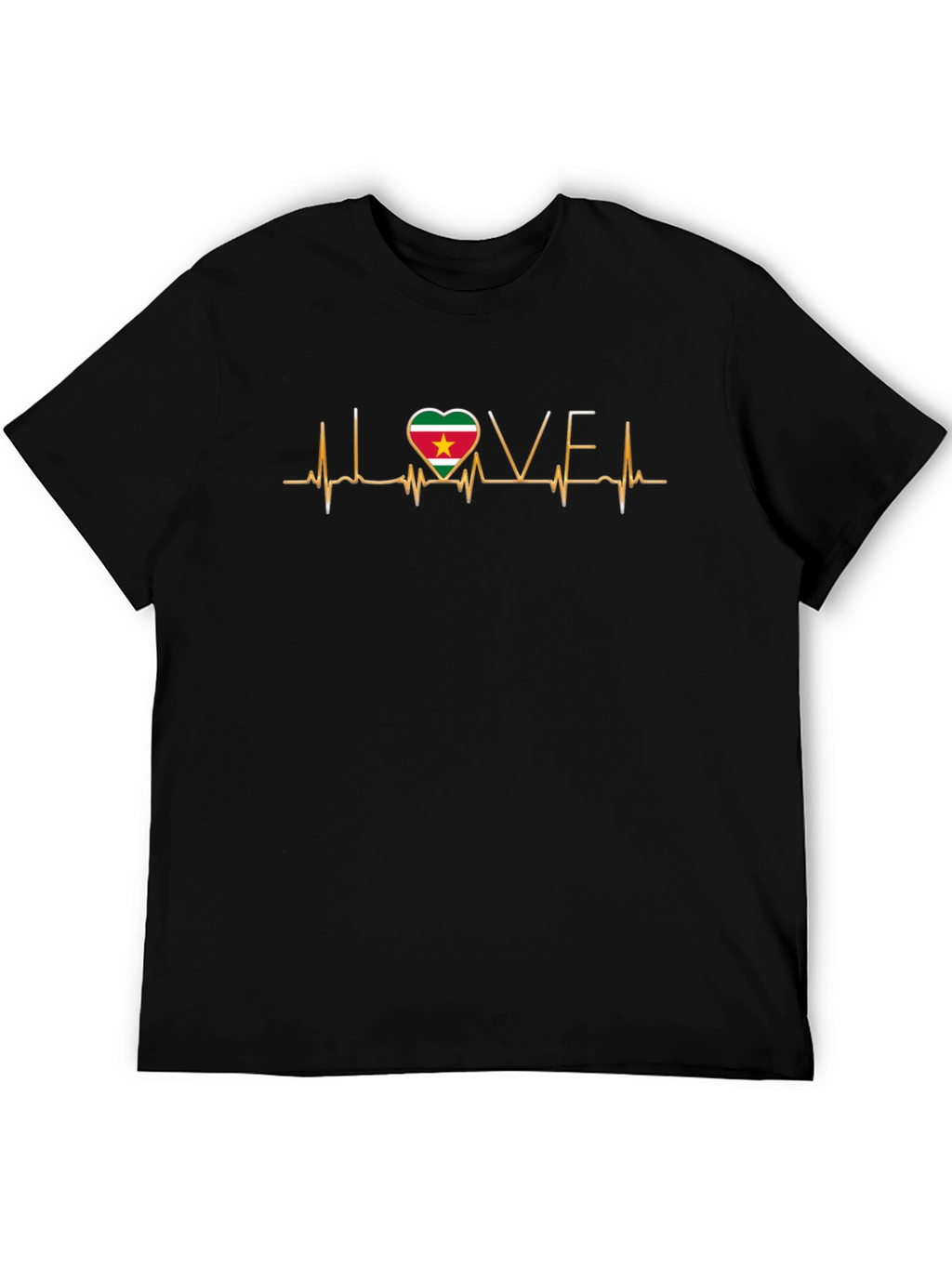 Suriname Heartbeat Love T-Shirt