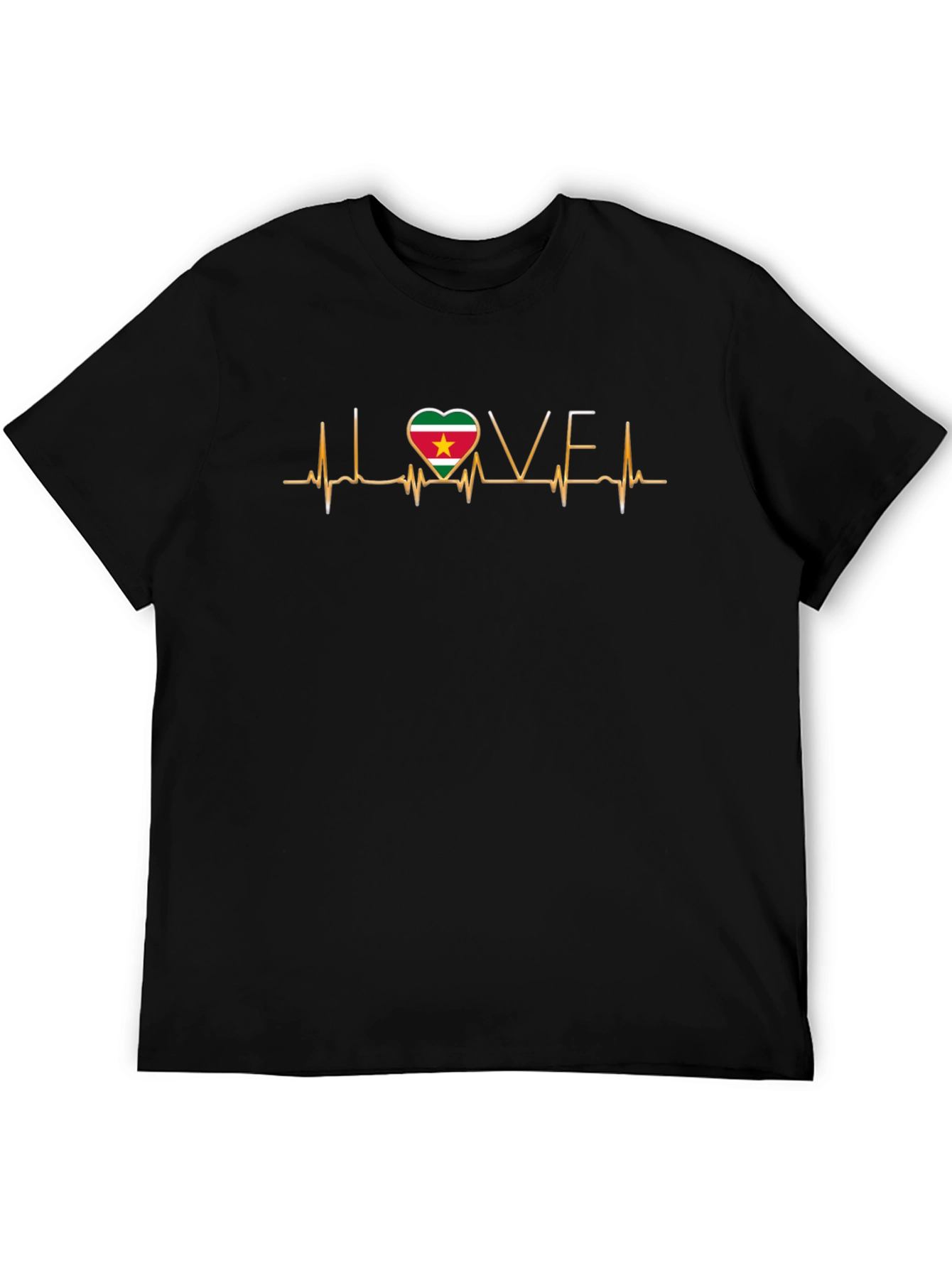 Suriname Heartbeat Love T-Shirt