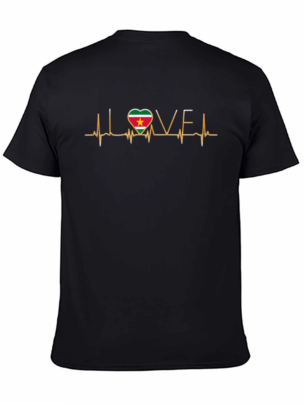 Suriname Heartbeat Love T-Shirt