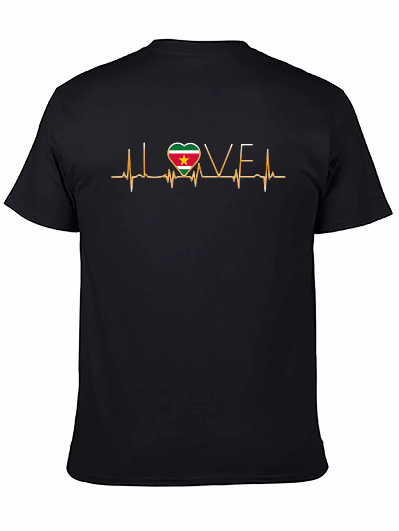 Suriname Heartbeat Love T-Shirt