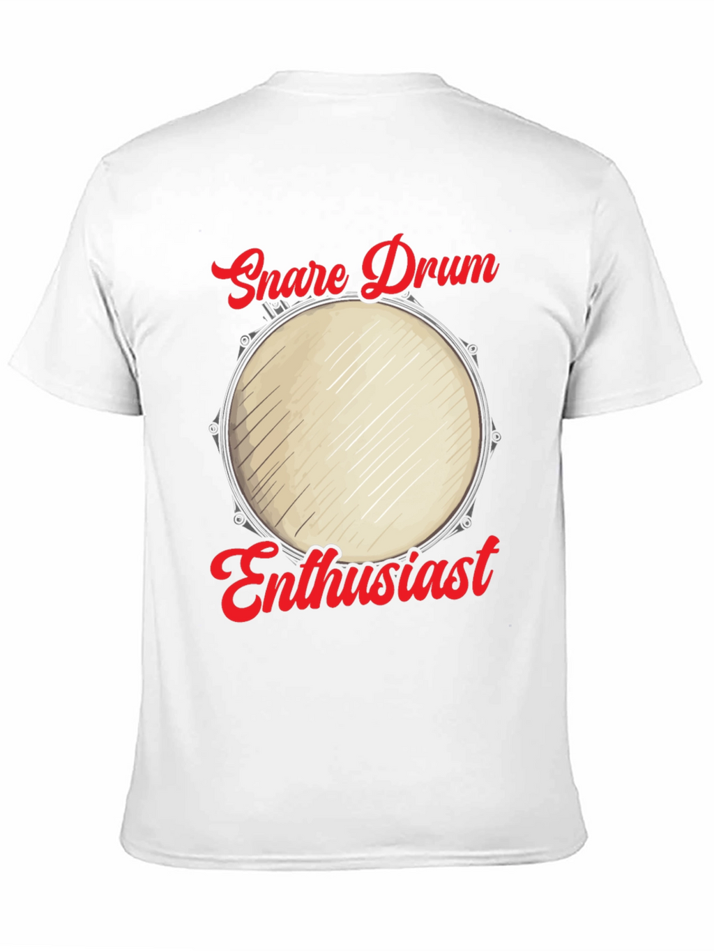Snare Drum Enthusiast Graphic Tee - Musicians Humor