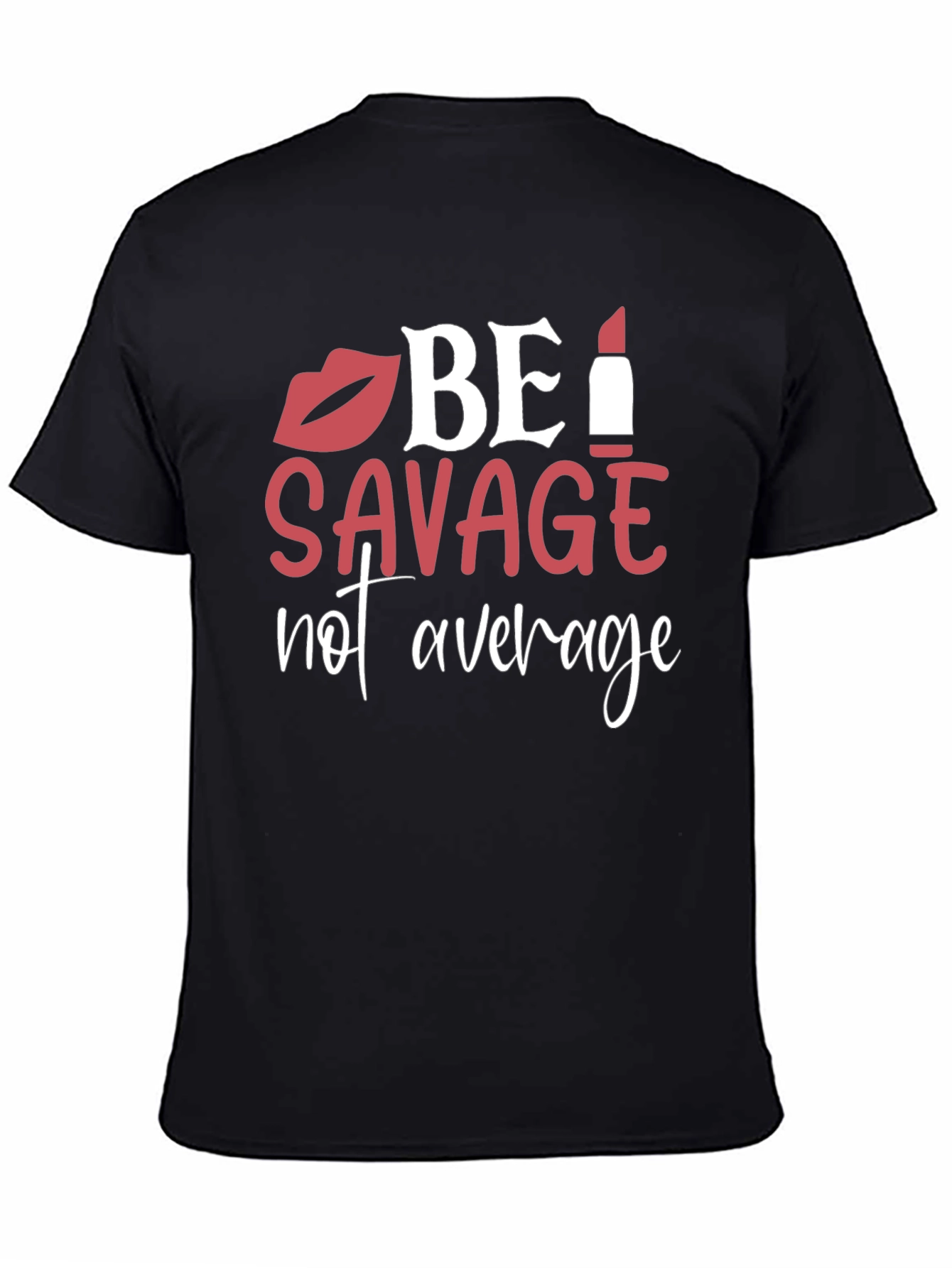 Be Savage Graphic T-Shirt - Black