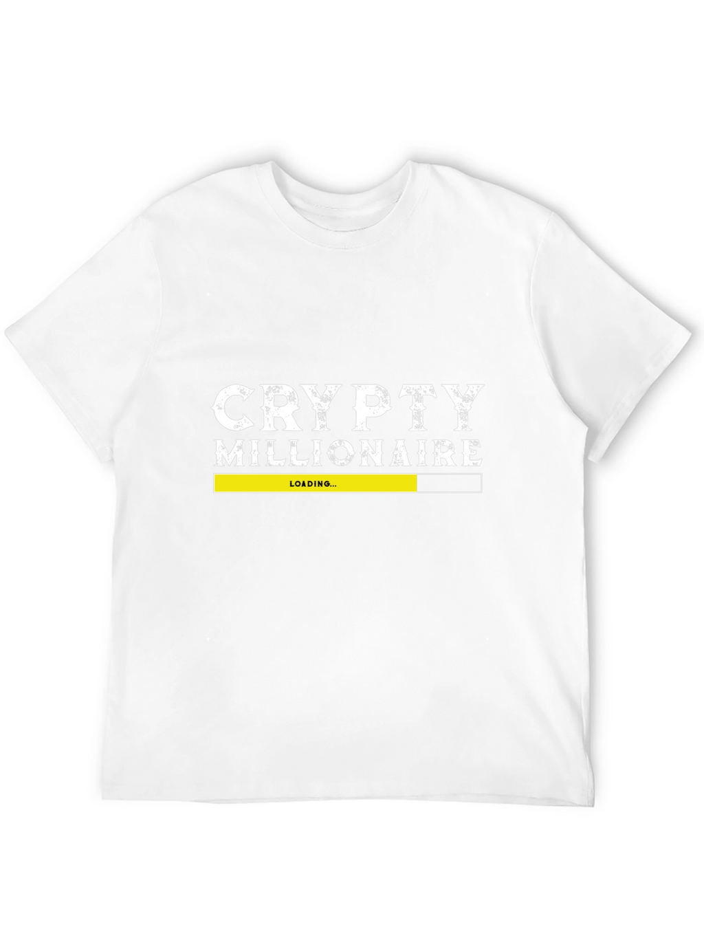 Crypto Millionaire Loading Black Tee