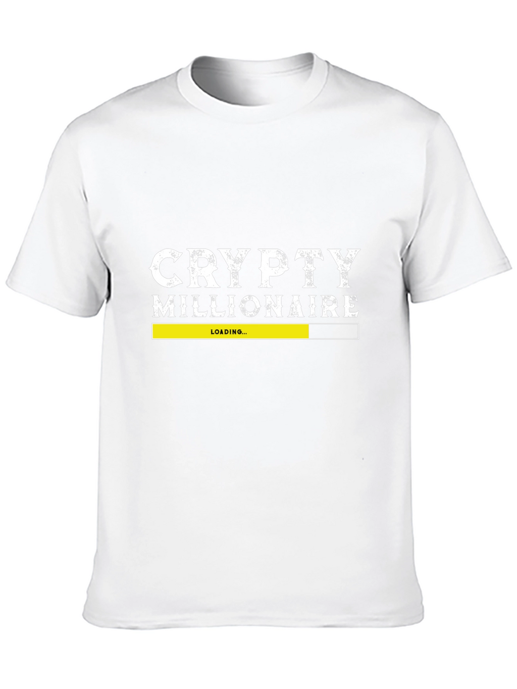 Crypto Millionaire Loading Black Tee