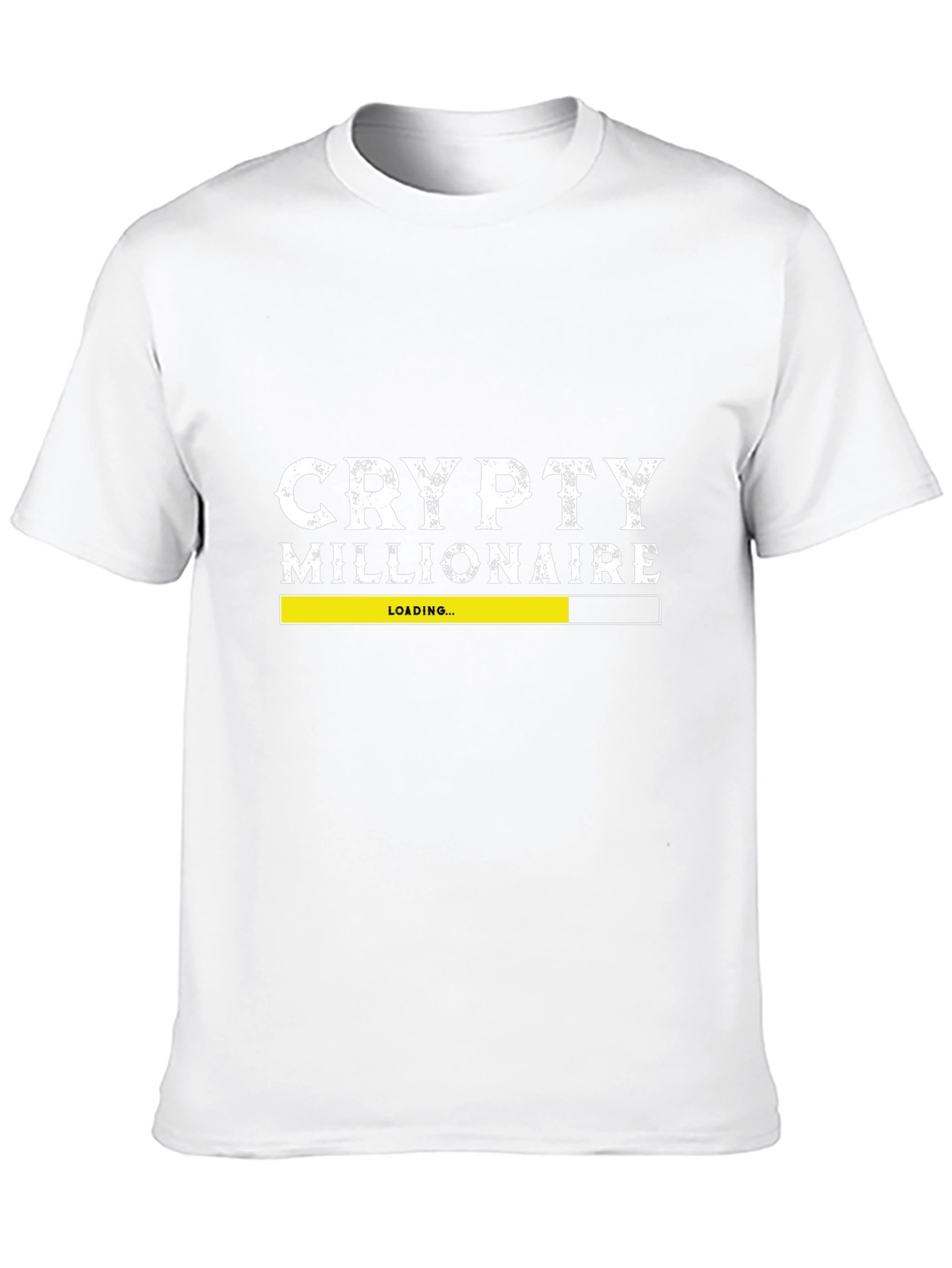Crypto Millionaire Loading Black Tee