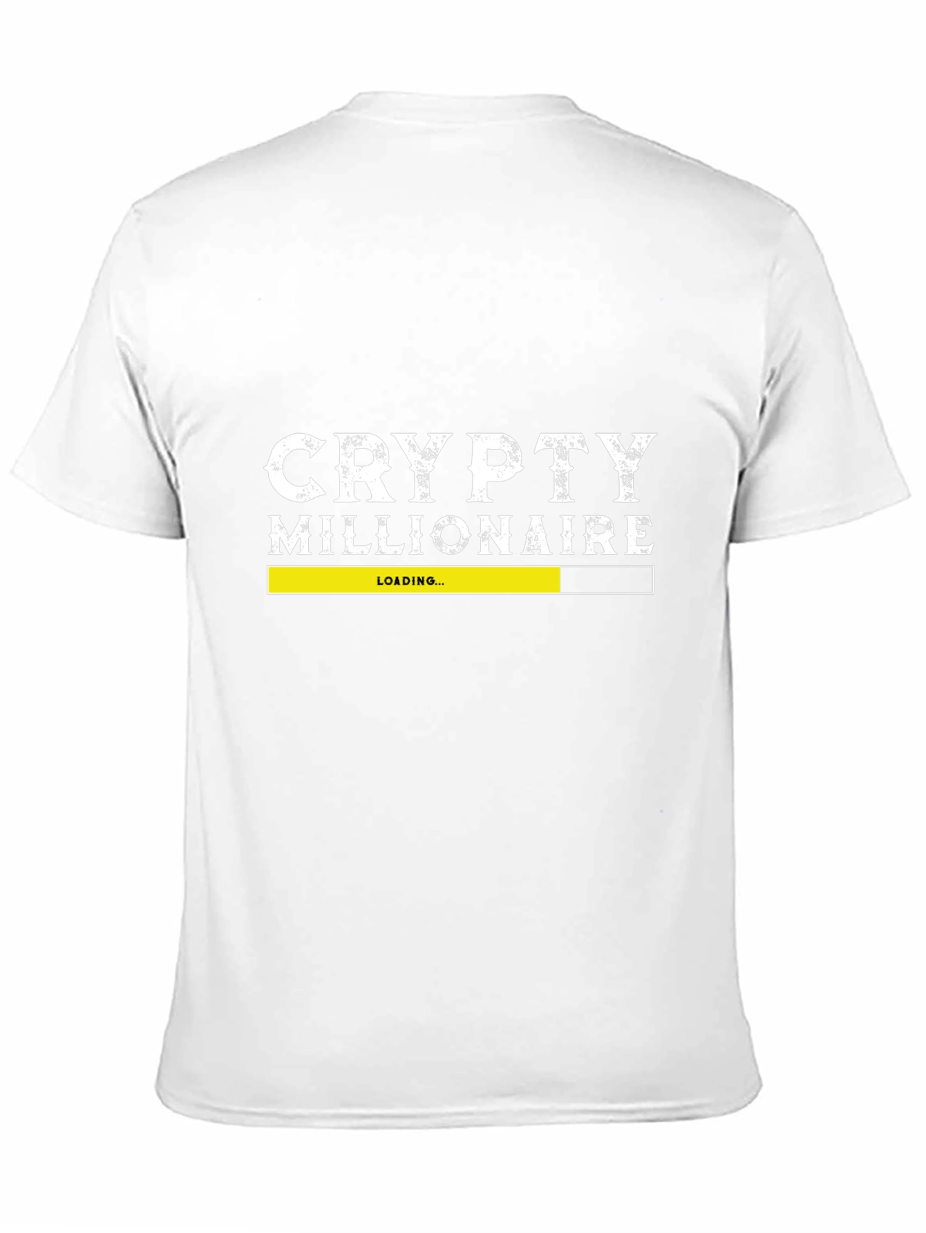 Crypto Millionaire Loading Black Tee