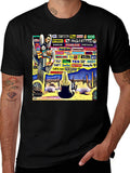 Abstract Desert Scene Graphic Tee