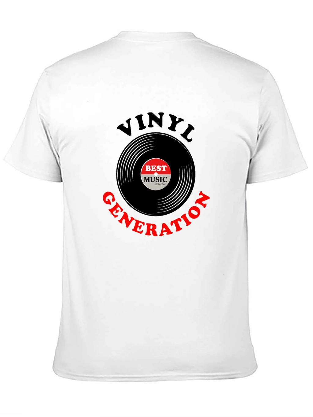 Vinyl Generation Black Graphic Tee