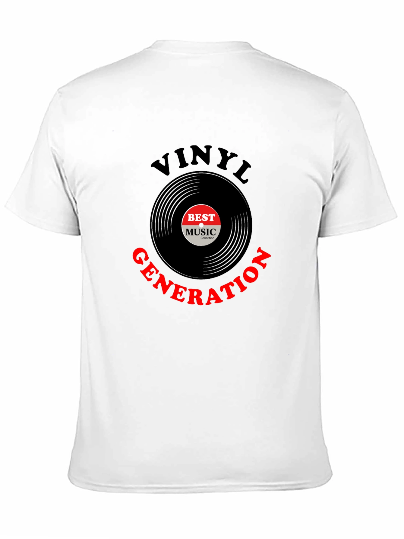 Vinyl Generation Black Graphic Tee