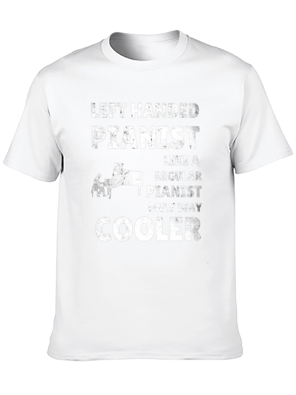 Left Handed Pianist Funny T-Shirt