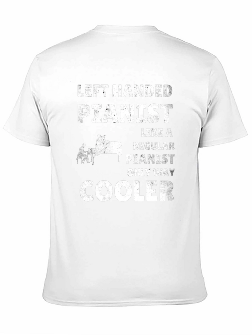 Left Handed Pianist Funny T-Shirt