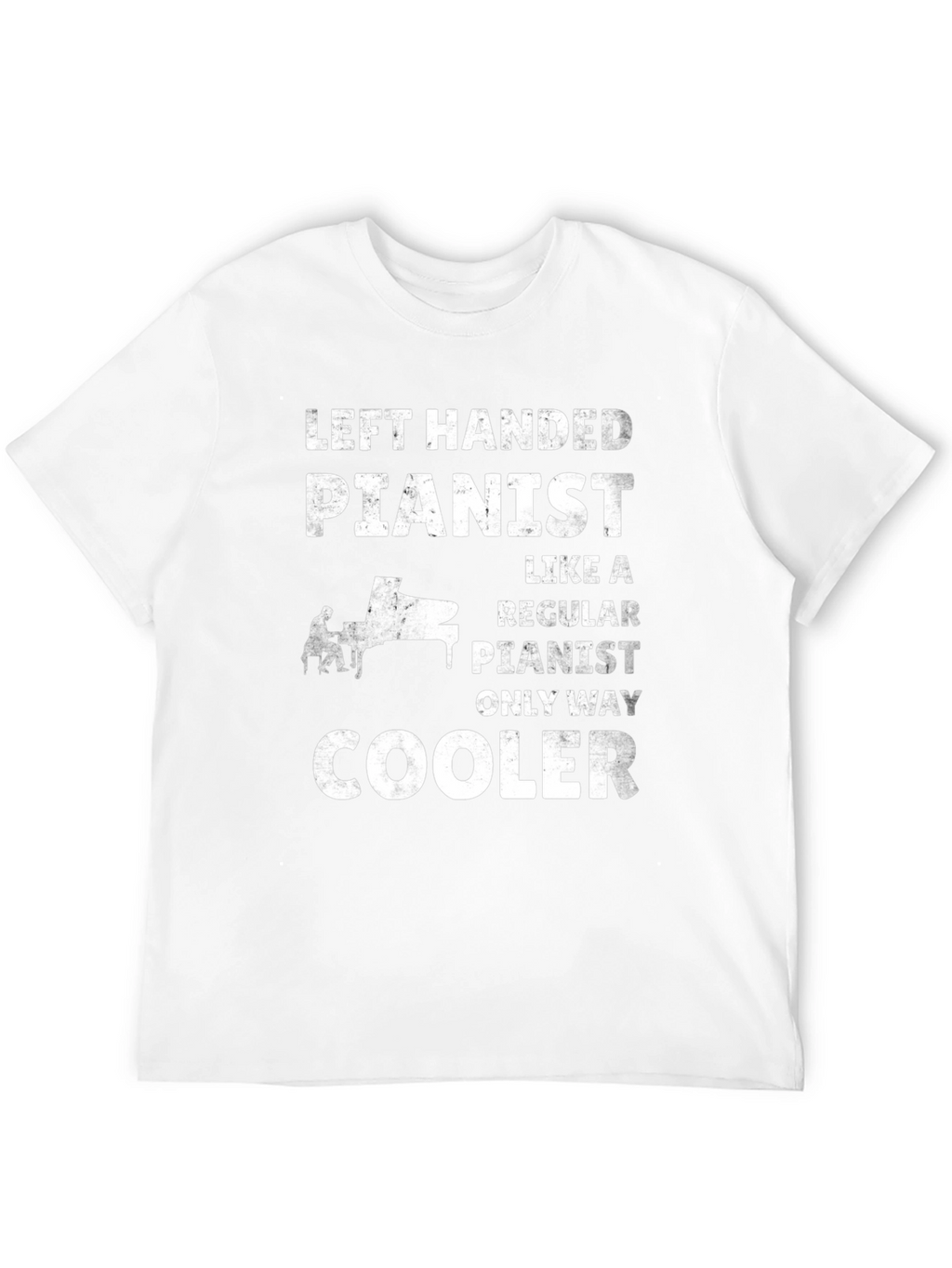 Left Handed Pianist Funny T-Shirt