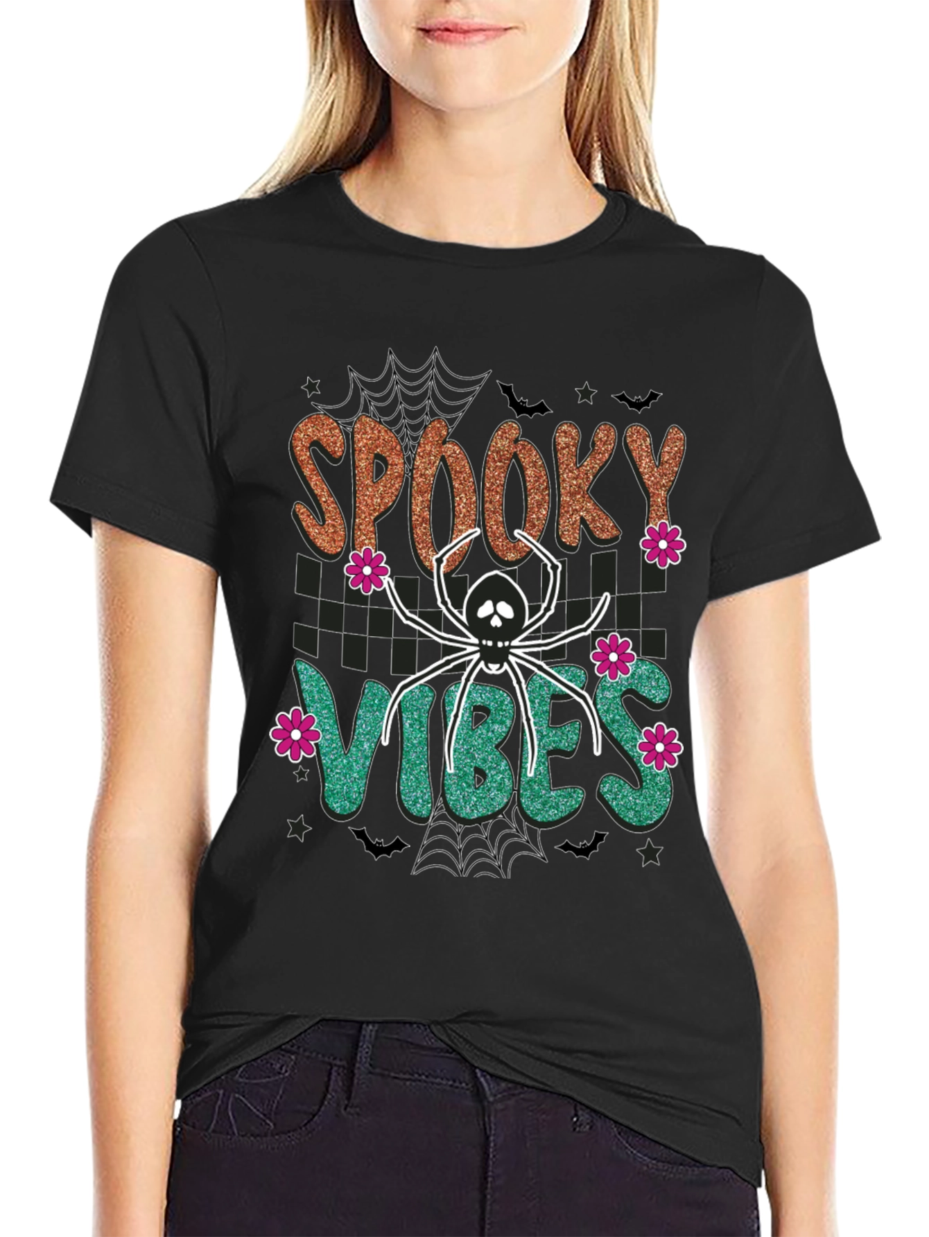 Spooky Vibes Halloween T-Shirt