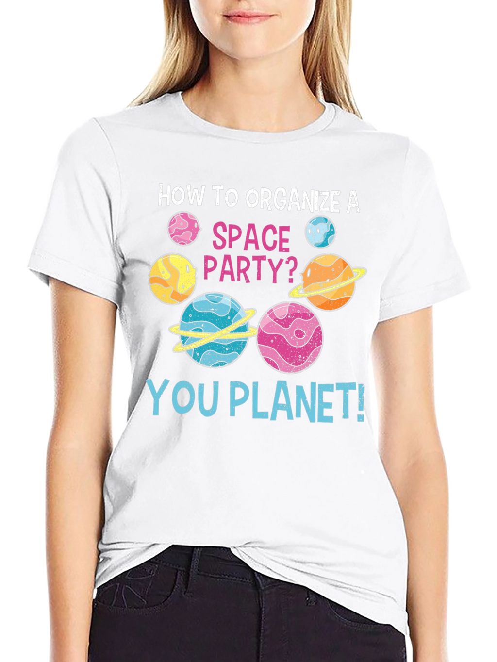 How to Organize a Space Party? T-Shirt