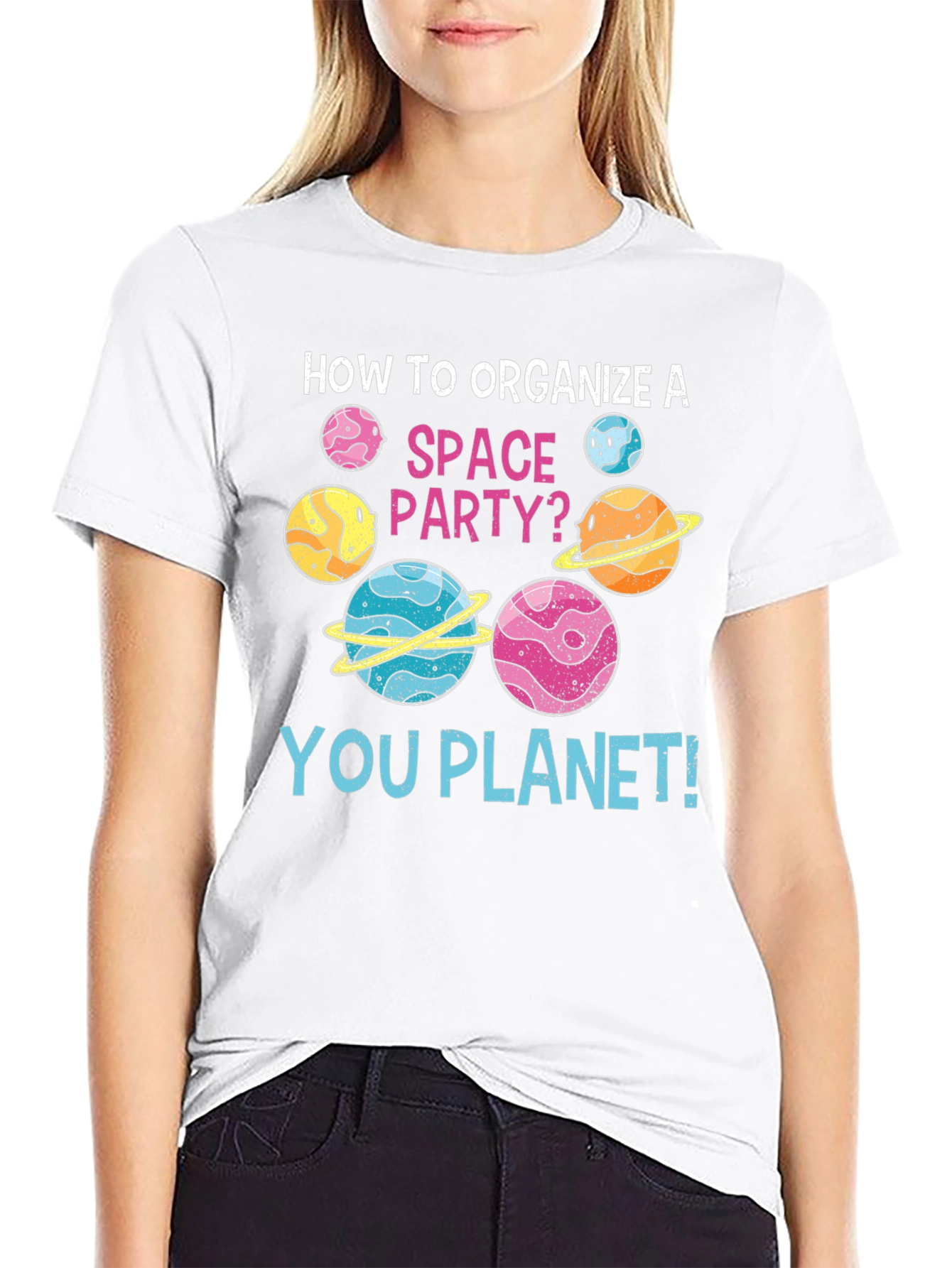 How to Organize a Space Party? T-Shirt