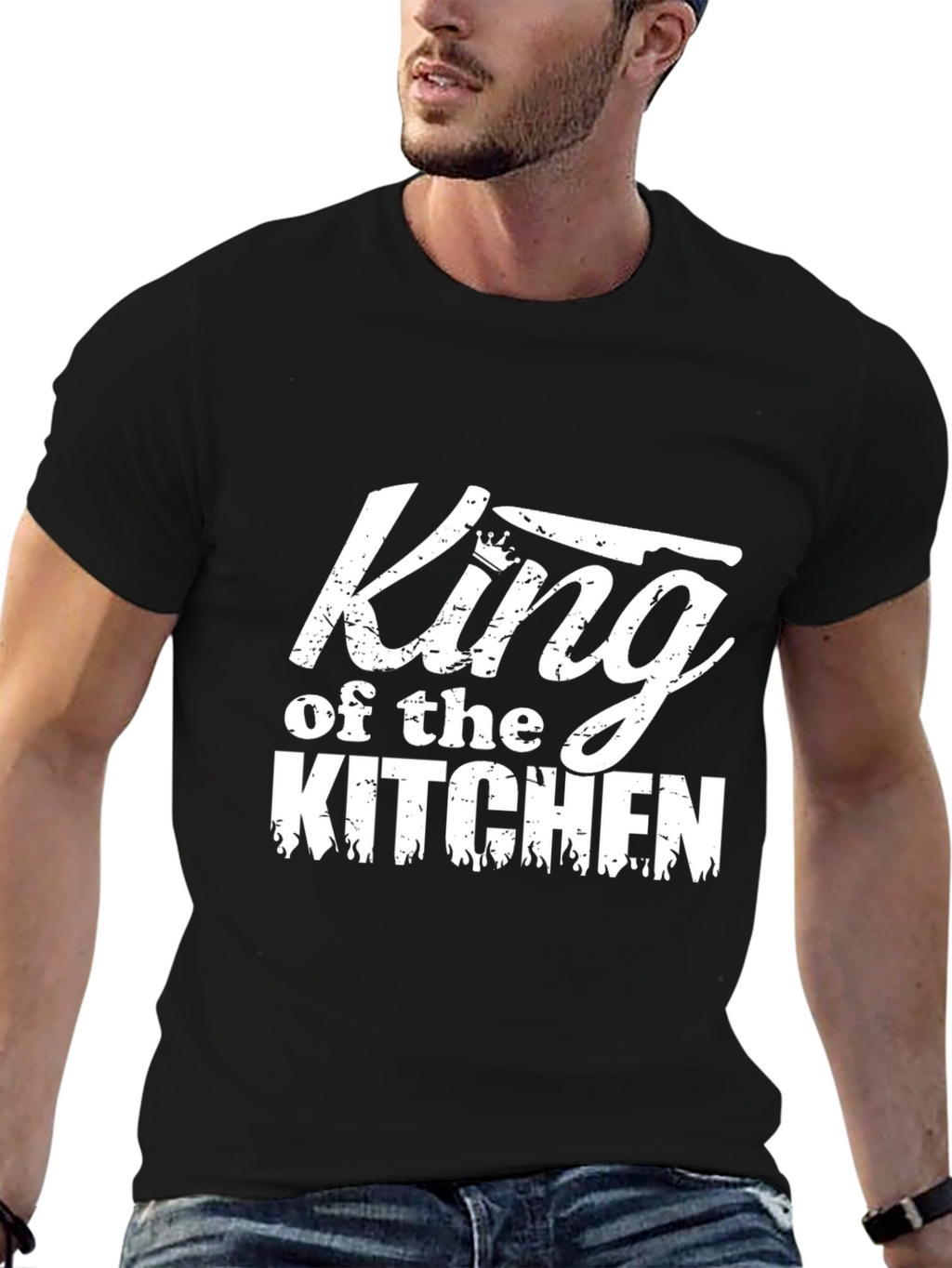 King of the Kitchen Graphic Tee - Chef Apparel