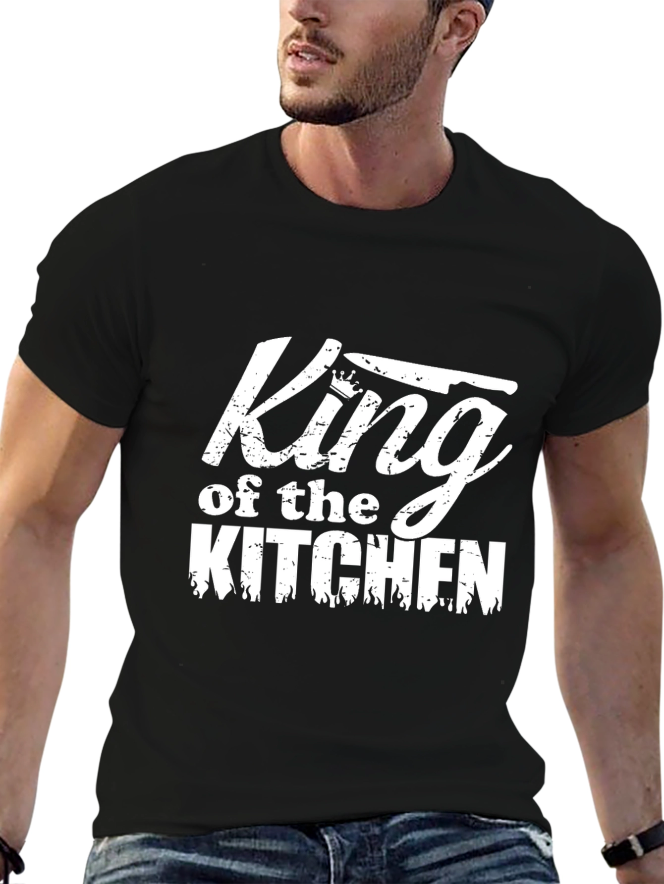 King of the Kitchen Graphic Tee - Chef Apparel