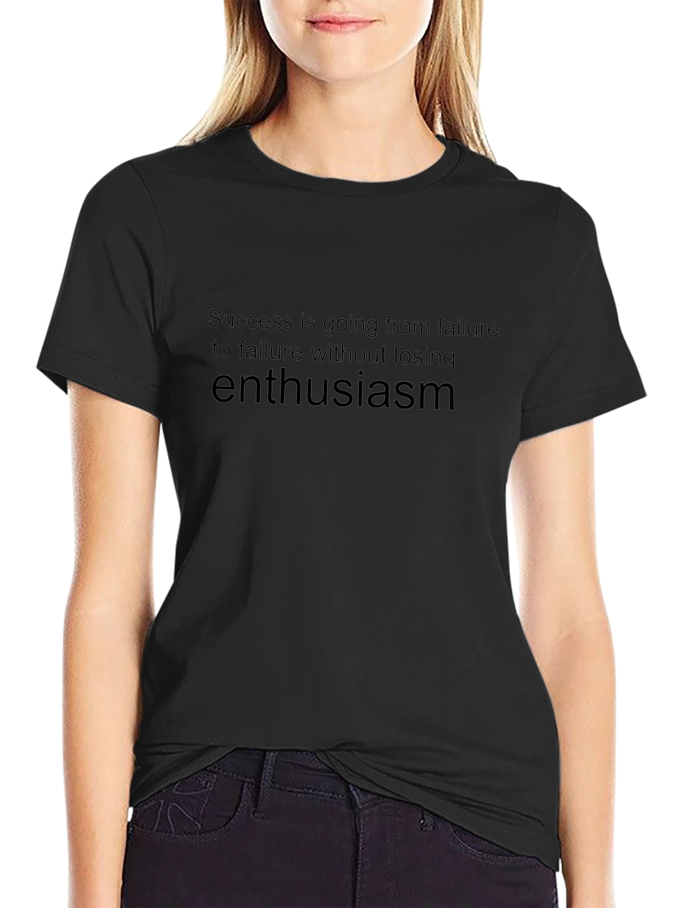 Enthusiasm Graphic Tee - Success T-Shirt