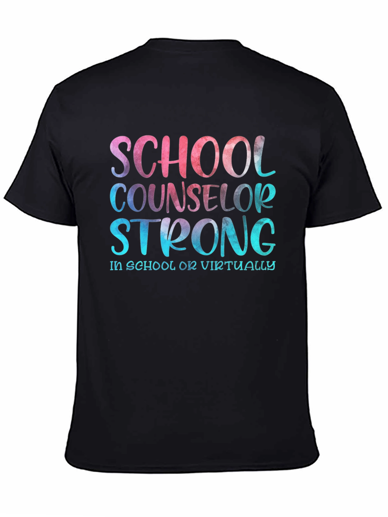 School Counselor Strong T-Shirt - Educator Appreciation