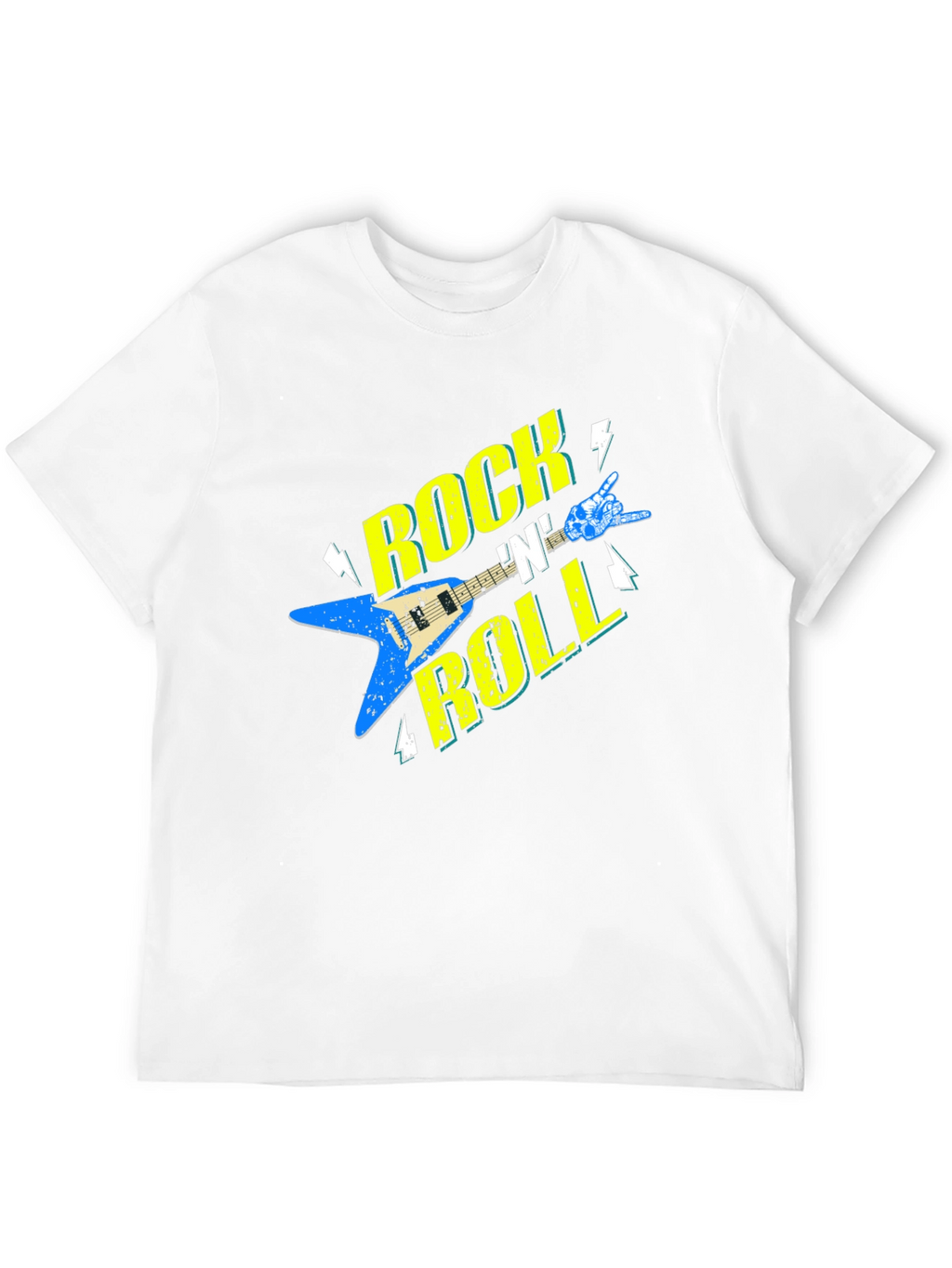 Rock N Roll Music Graphic T-Shirt