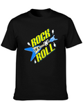 Rock N Roll Music Graphic T-Shirt