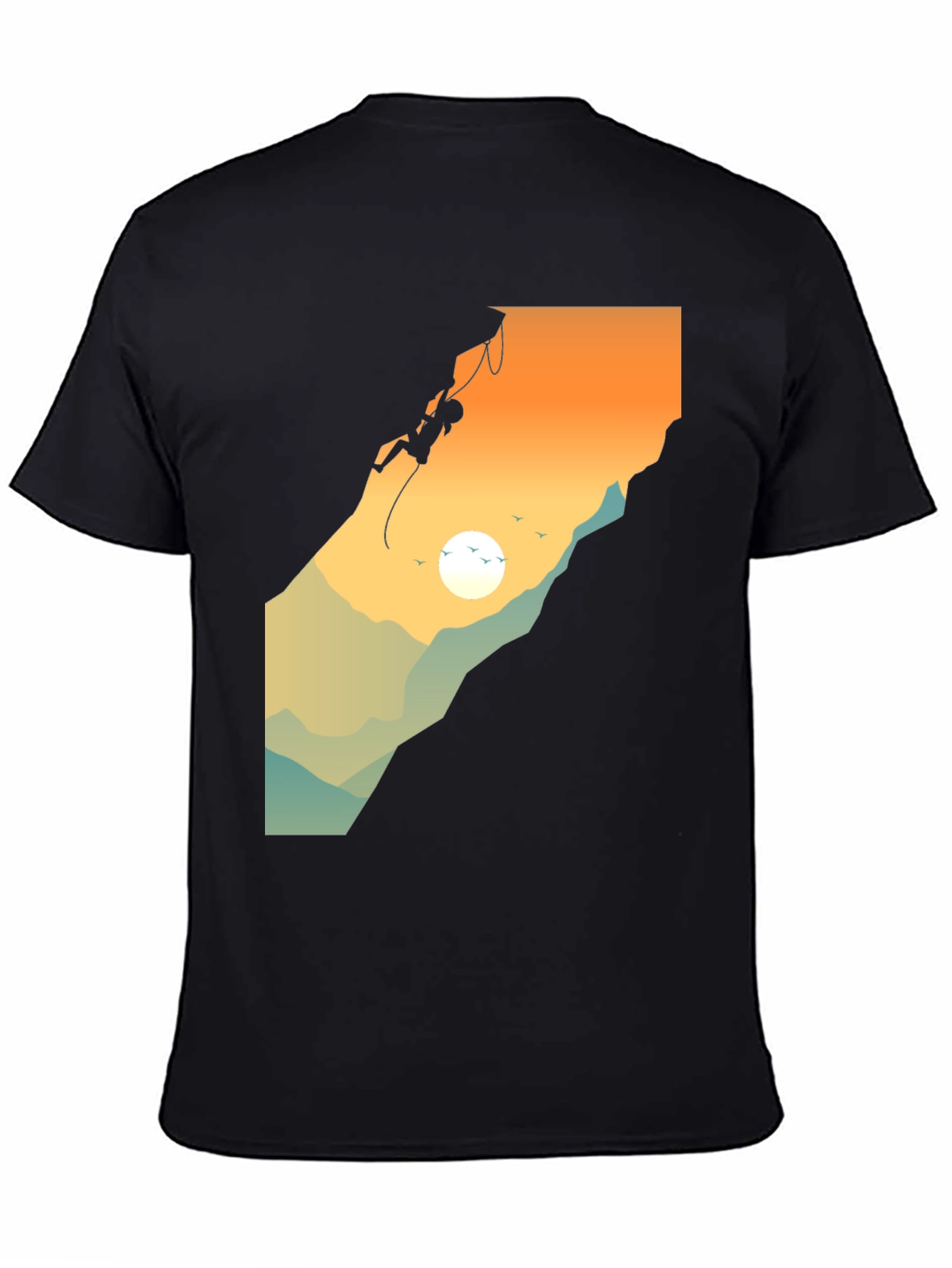 Rock Climbing T-Shirt - Adventure Design