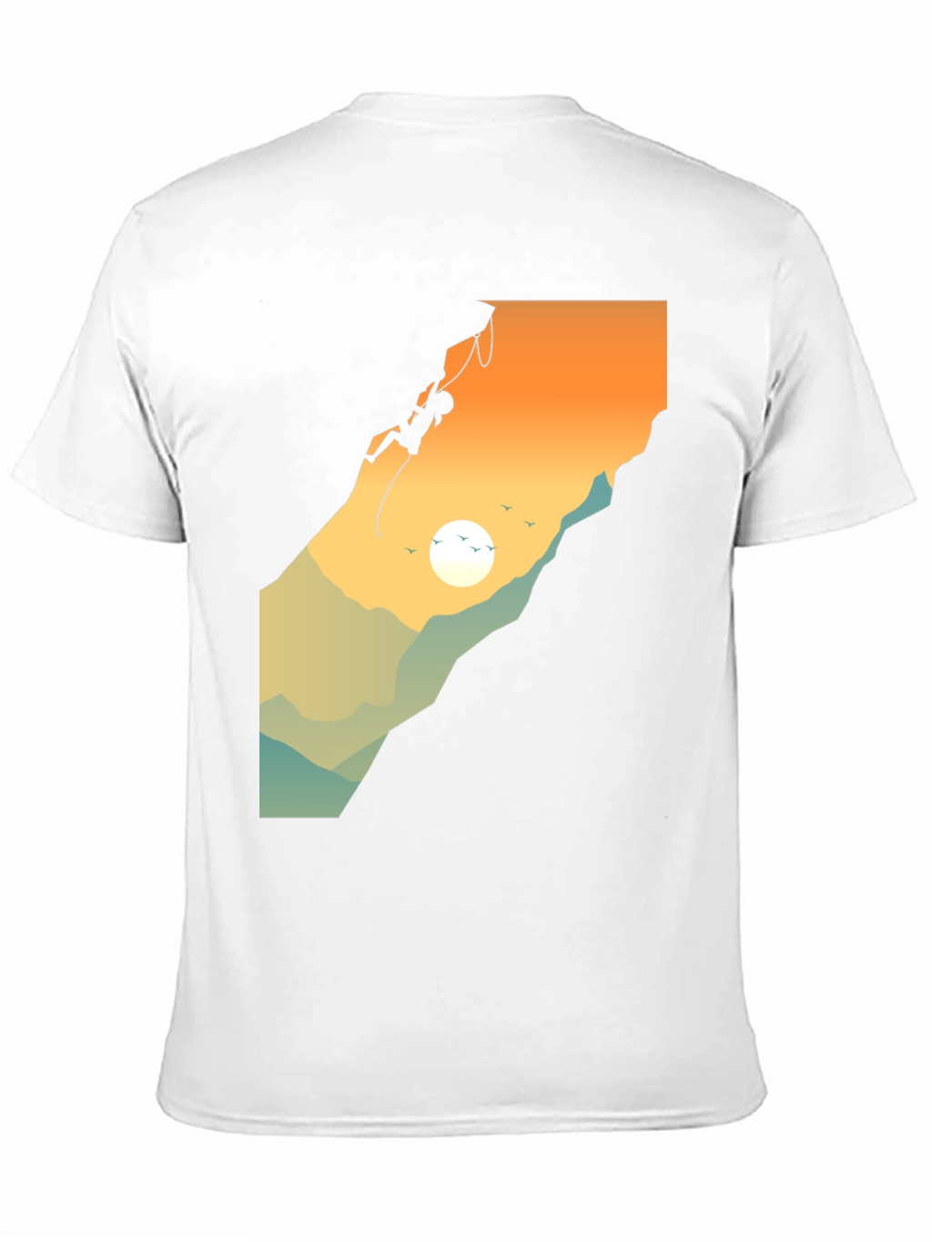 Rock Climbing T-Shirt - Adventure Design