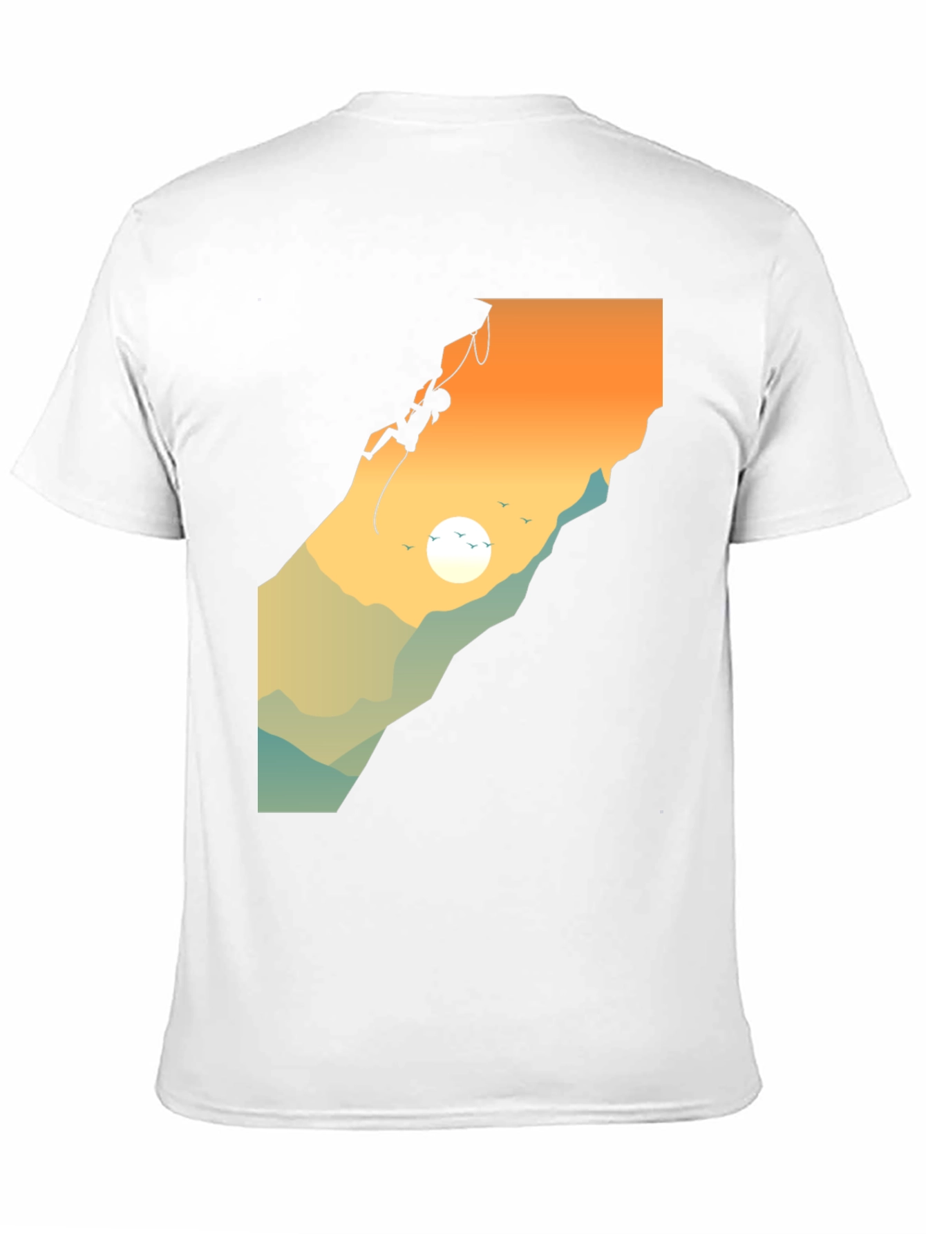 Rock Climbing T-Shirt - Adventure Design