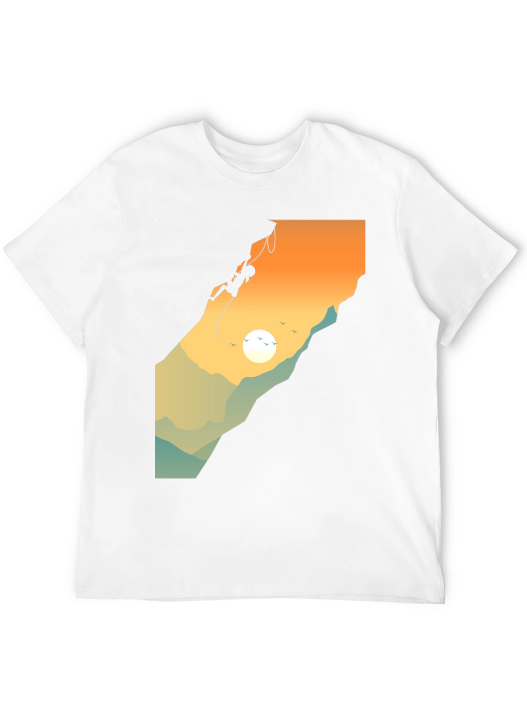 Rock Climbing T-Shirt - Adventure Design