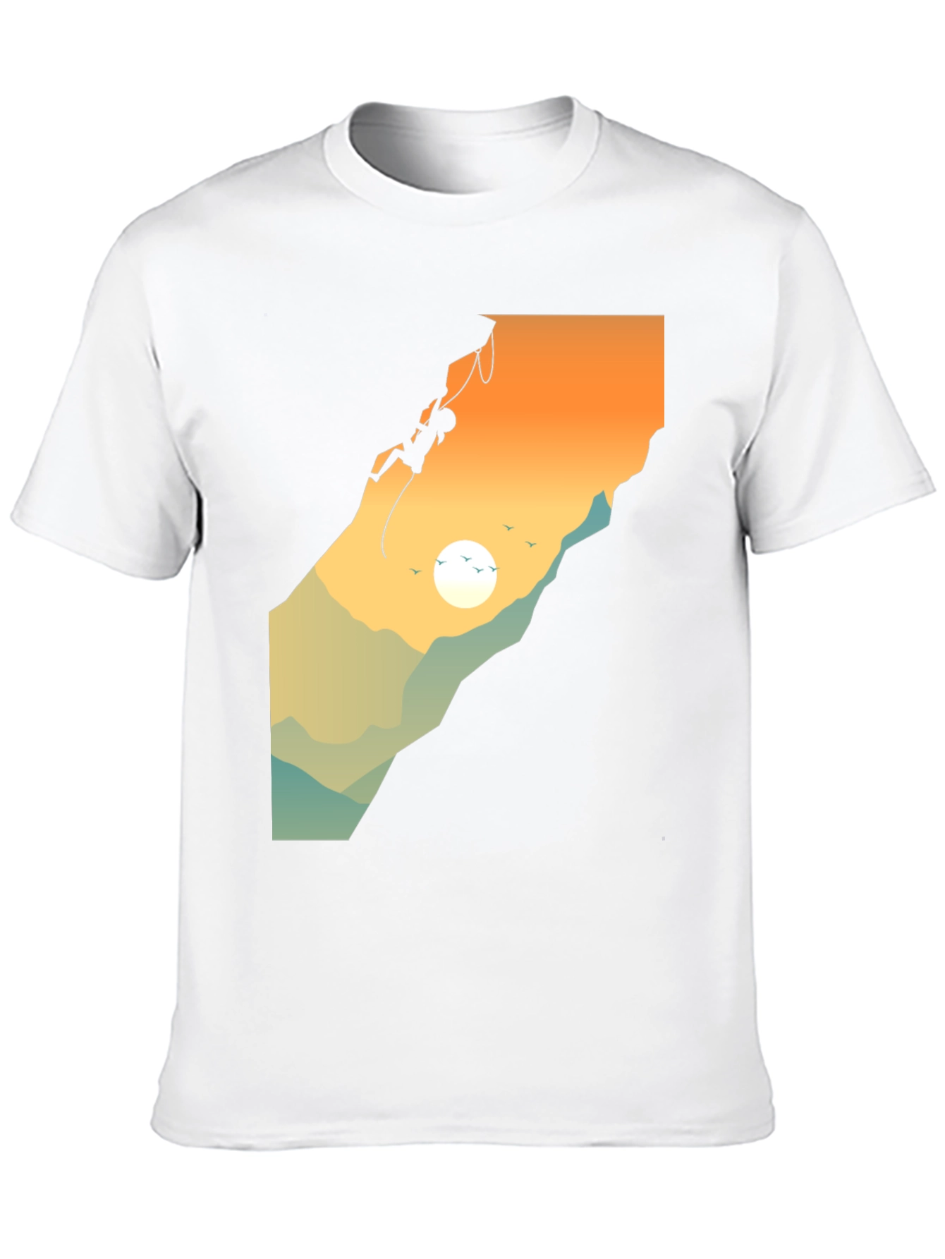 Rock Climbing T-Shirt - Adventure Design