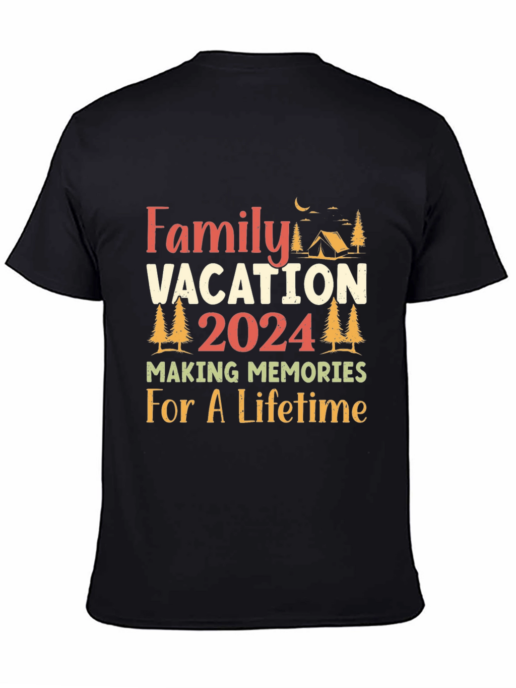 Family Vacation 2024 Memories T-Shirt