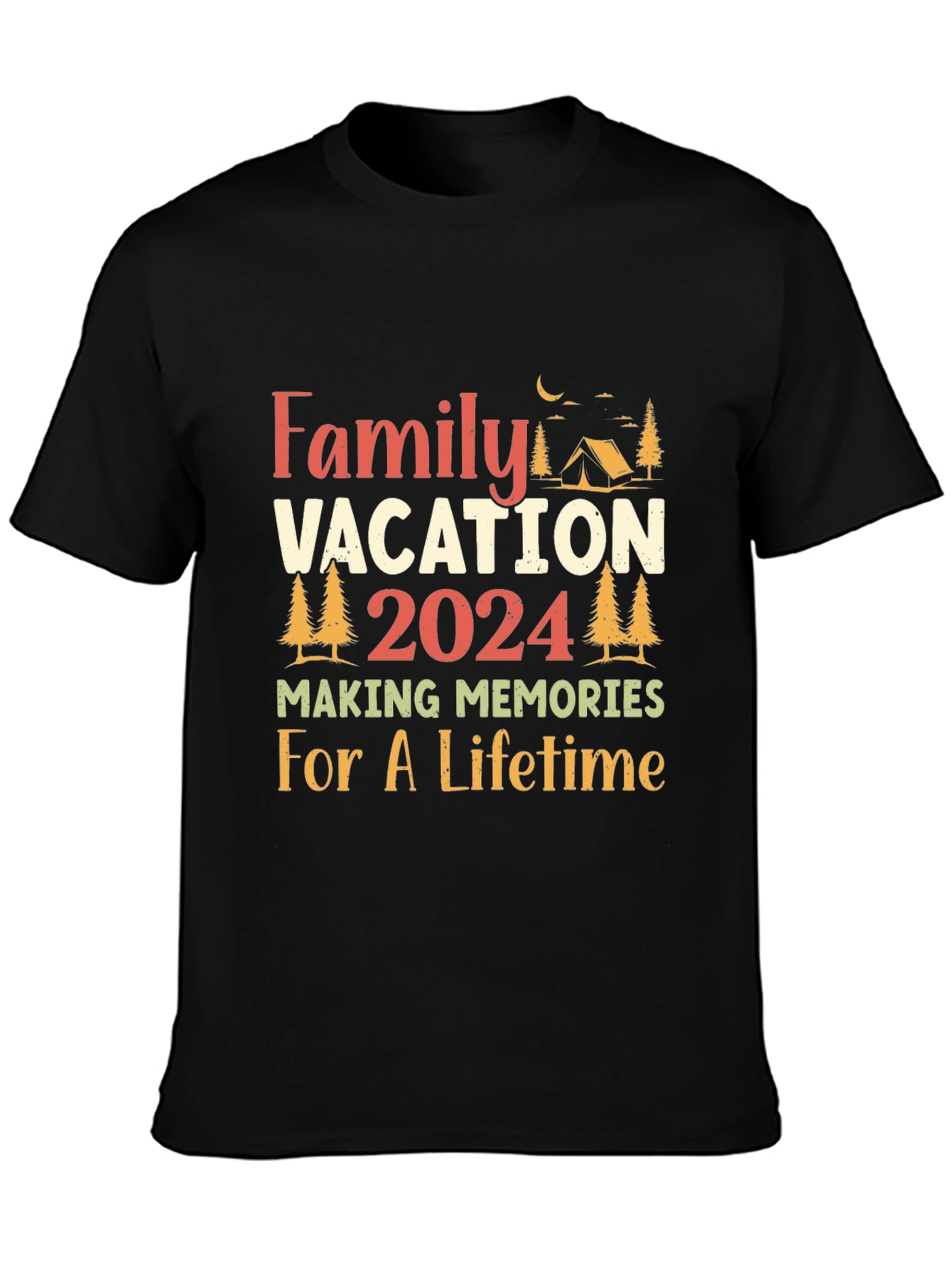 Family Vacation 2024 Memories T-Shirt
