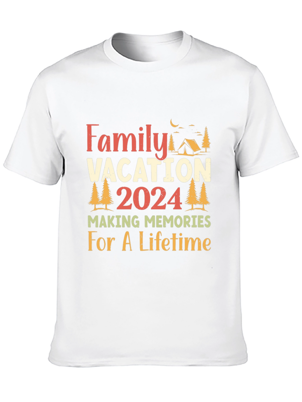 Family Vacation 2024 Memories T-Shirt