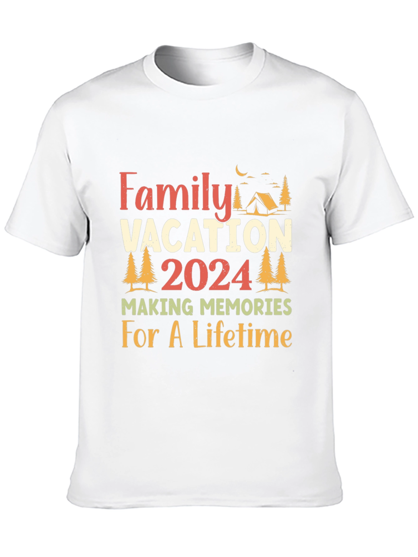 Family Vacation 2024 Memories T-Shirt