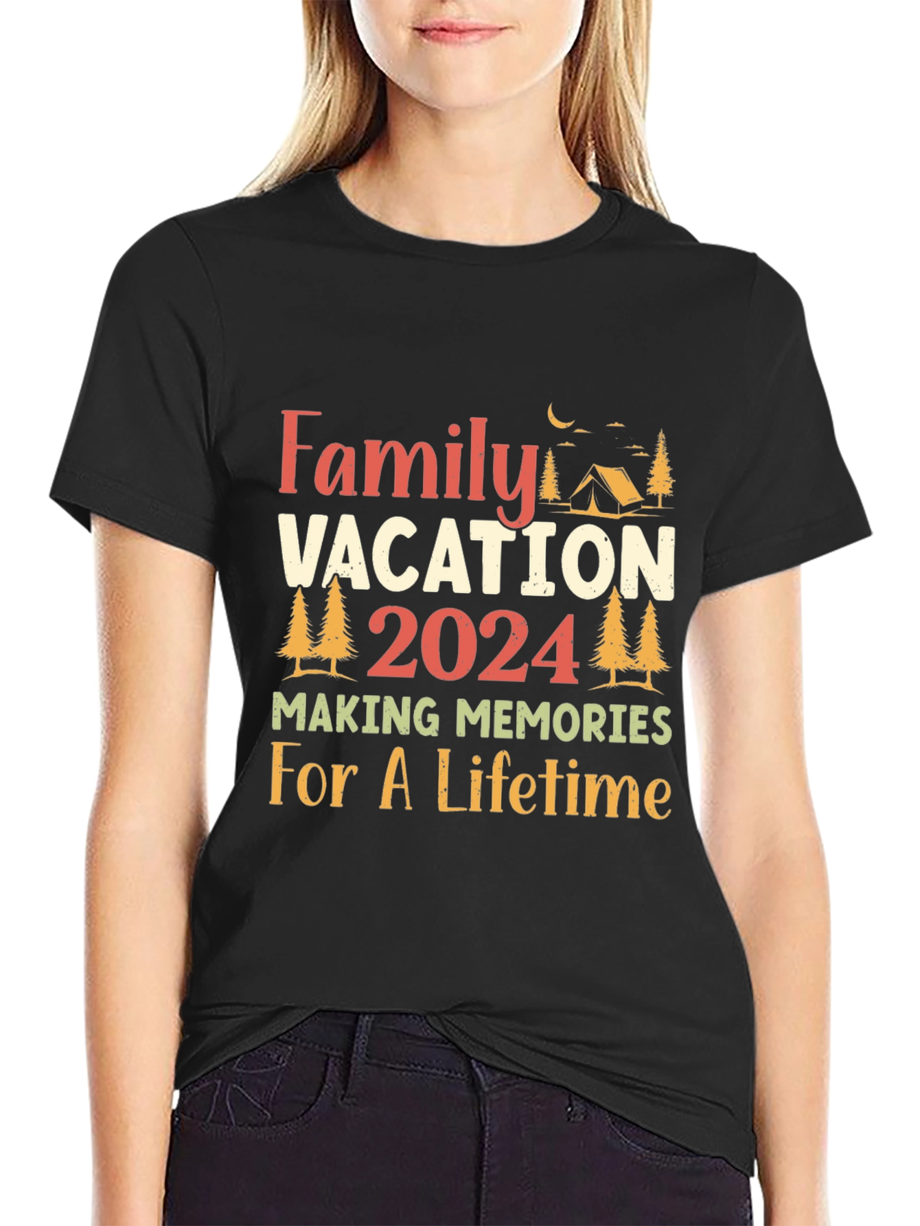 Family Vacation 2024 Memories T-Shirt