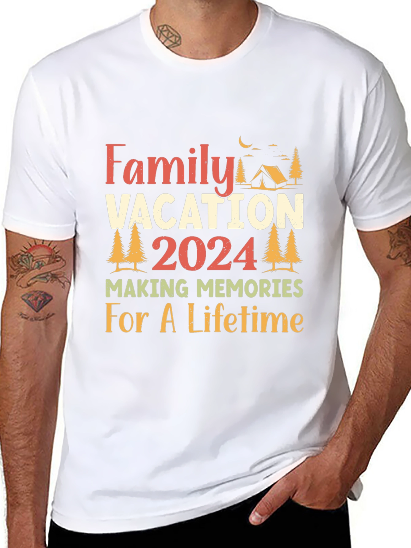 Family Vacation 2024 Memories T-Shirt
