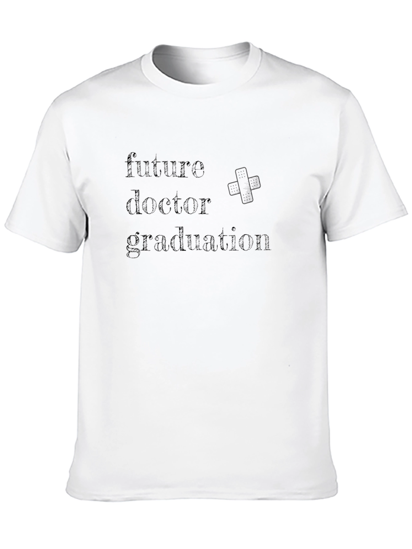 Future Doctor Graduation T-Shirt - Black