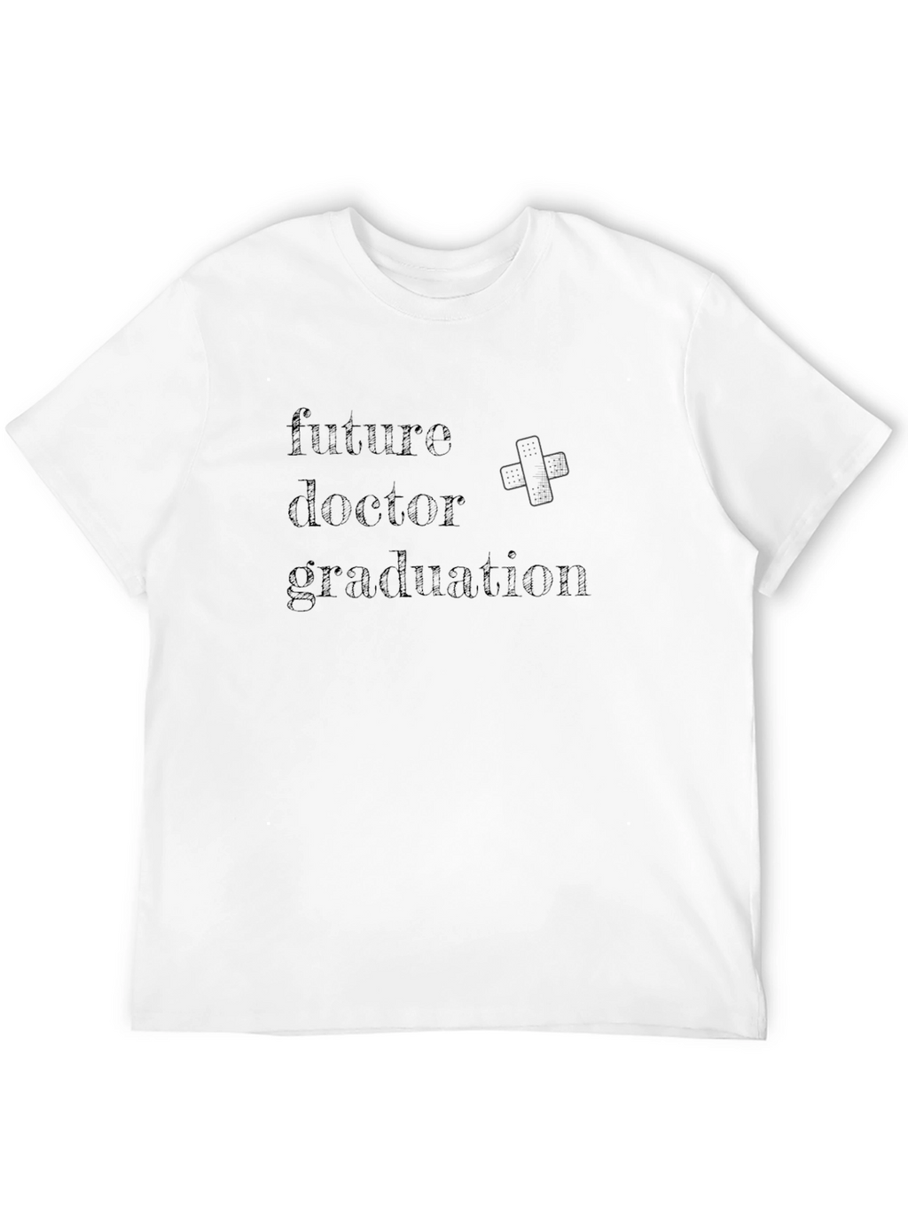 Future Doctor Graduation T-Shirt - Black