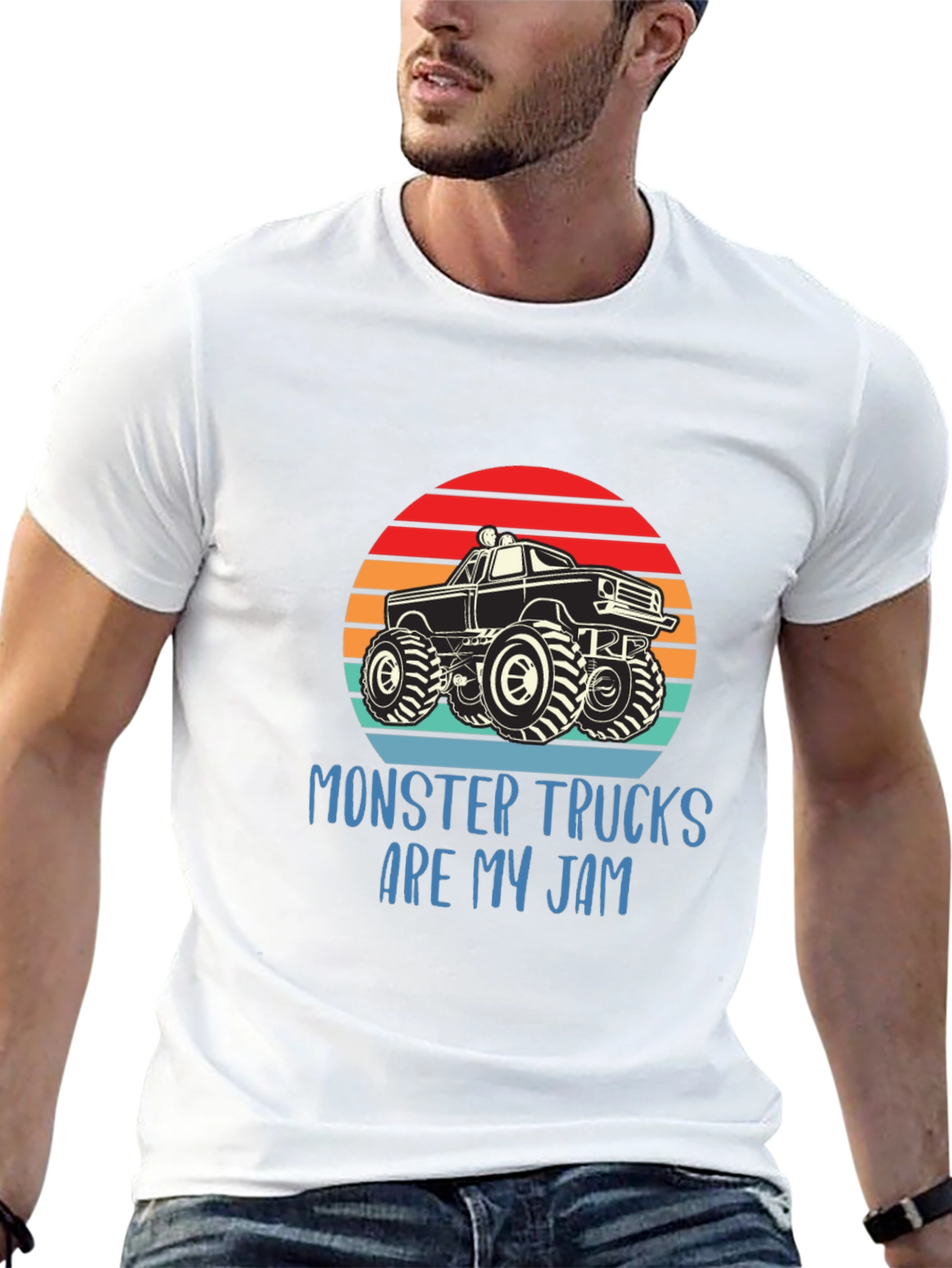Monster Trucks Are My Jam Graphic Tee