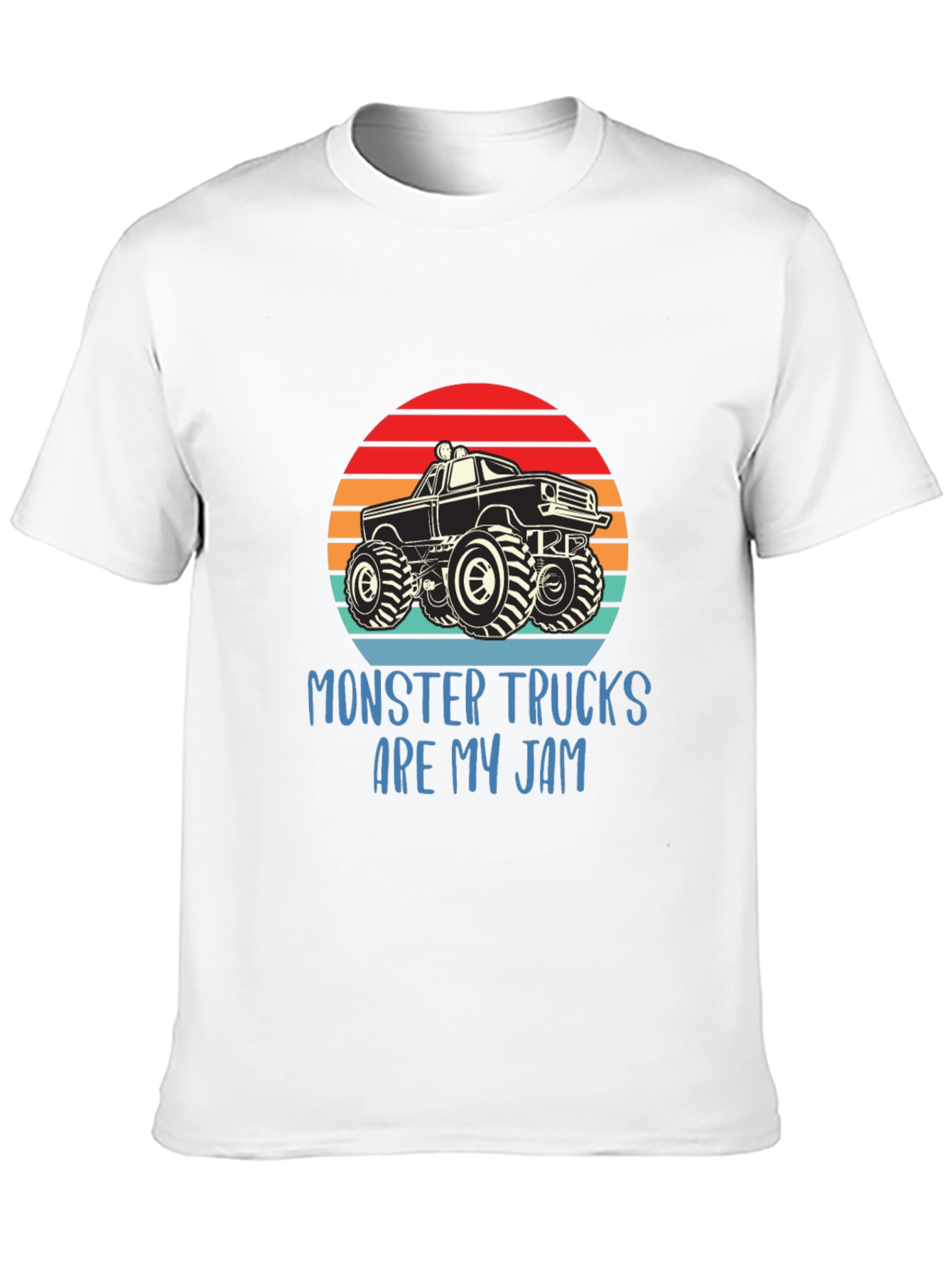 Monster Trucks Are My Jam Graphic Tee