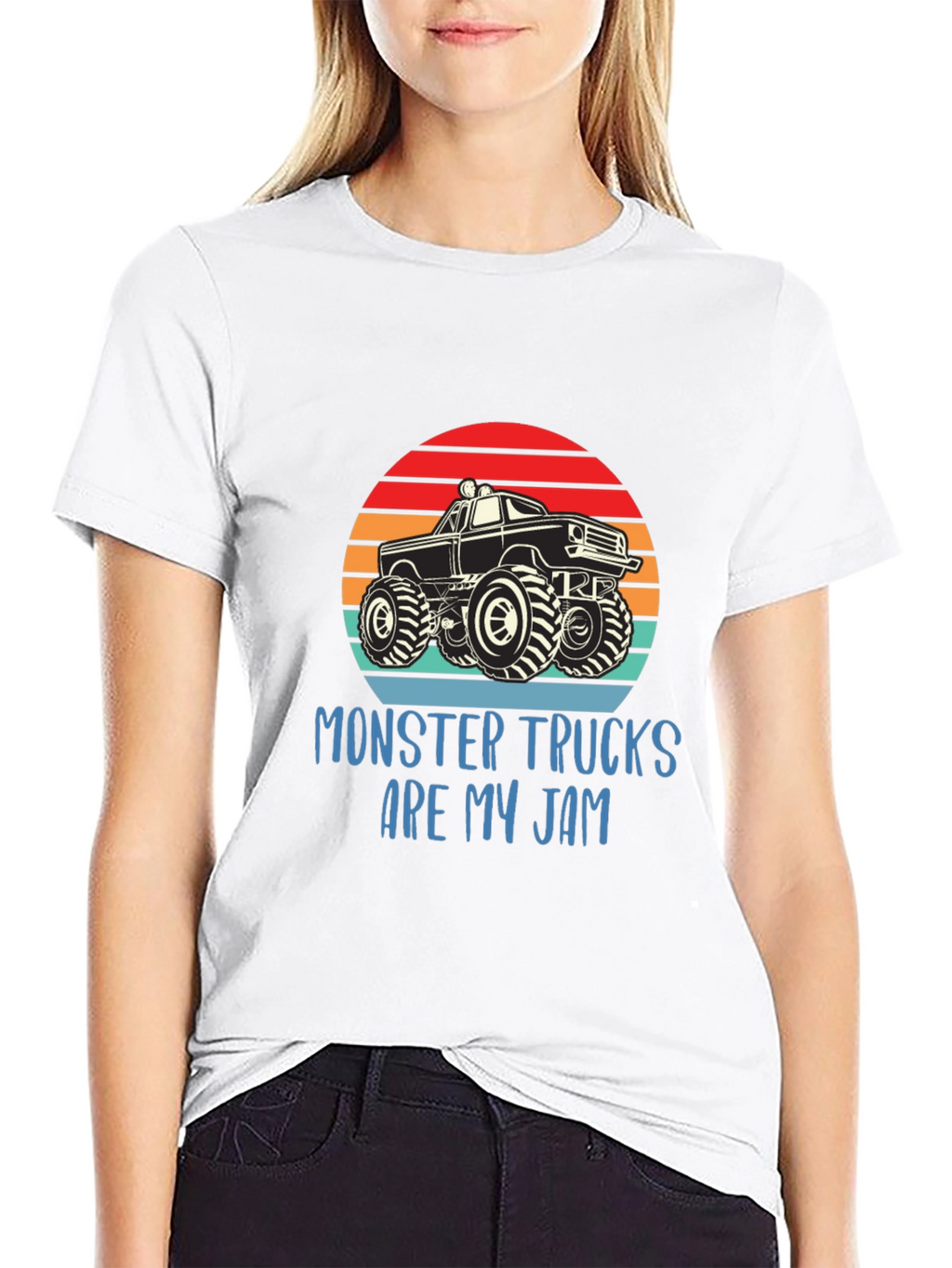 Monster Trucks Are My Jam Graphic Tee