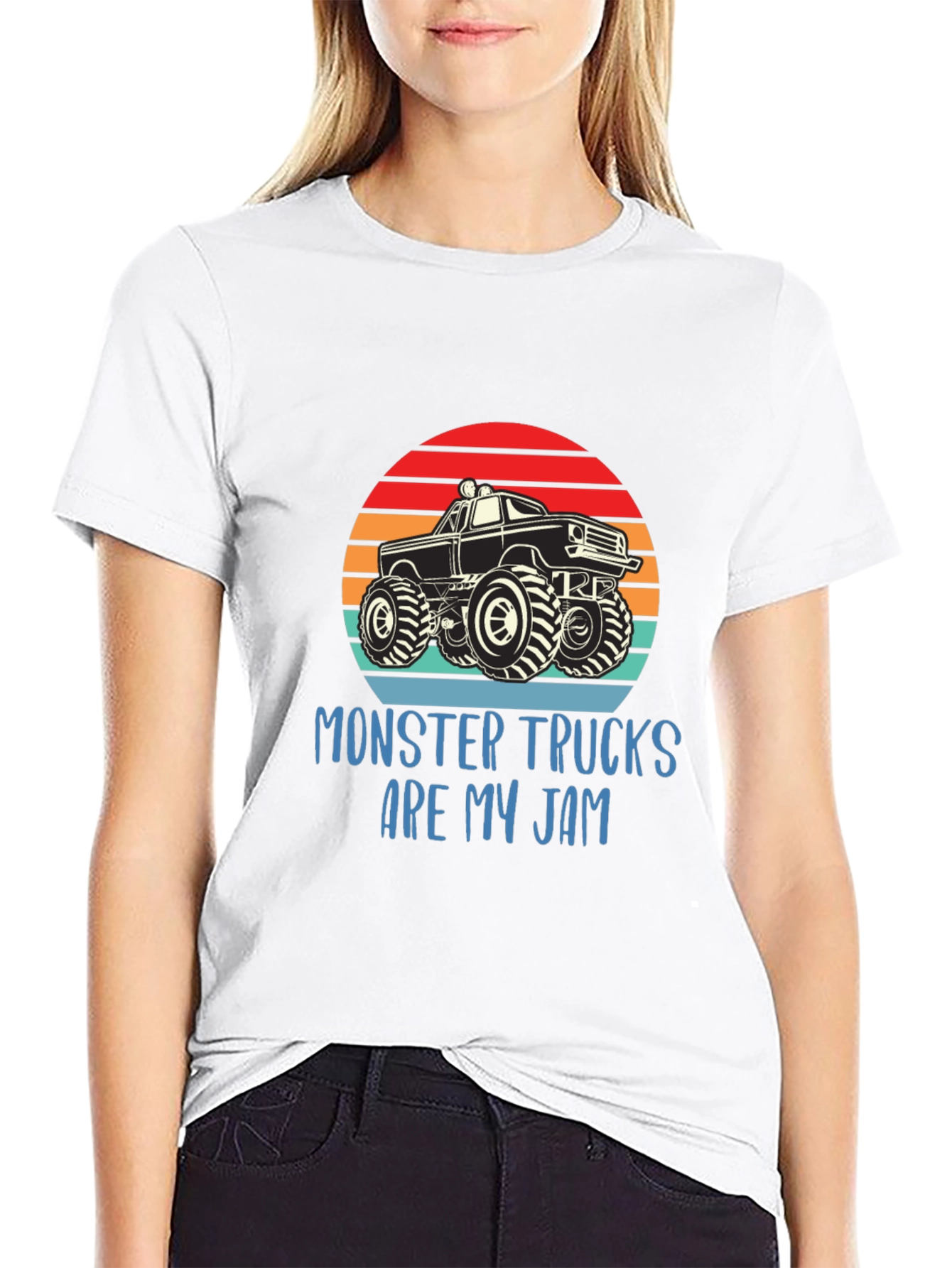 Monster Trucks Are My Jam Graphic Tee