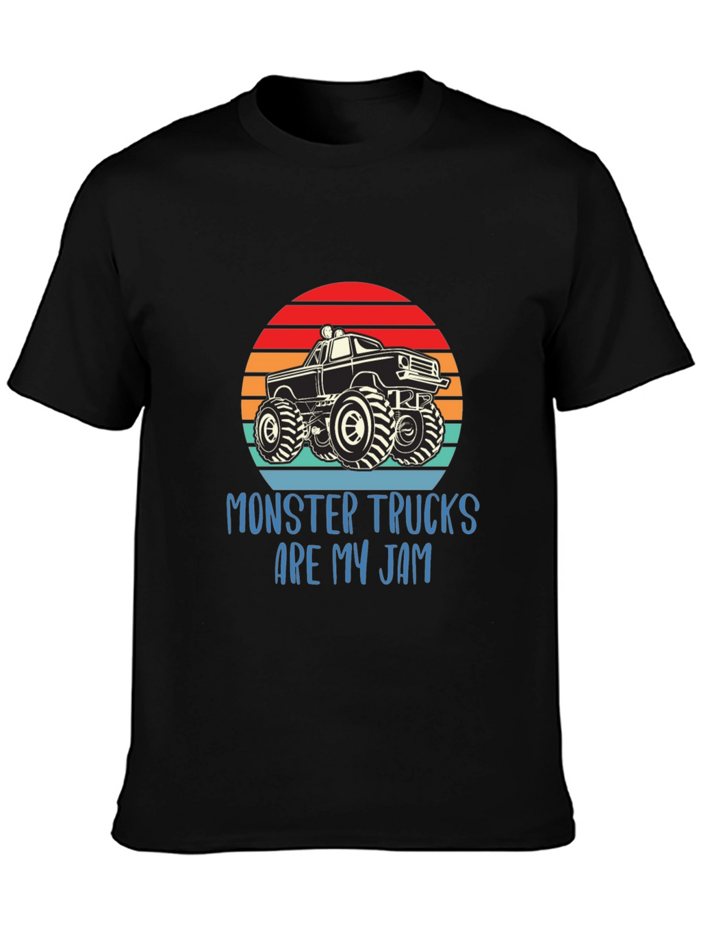 Monster Trucks Are My Jam Graphic Tee