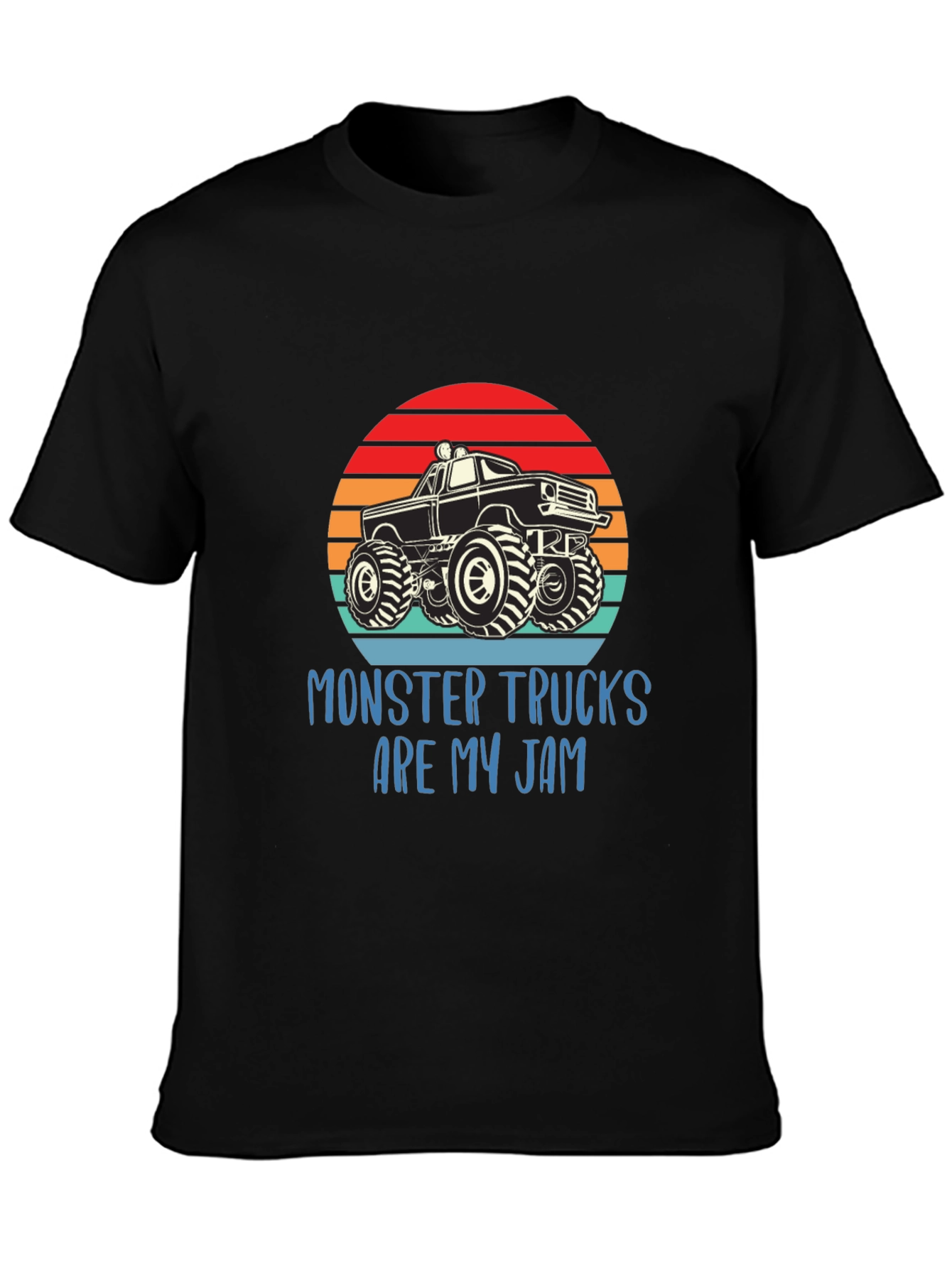 Monster Trucks Are My Jam Graphic Tee