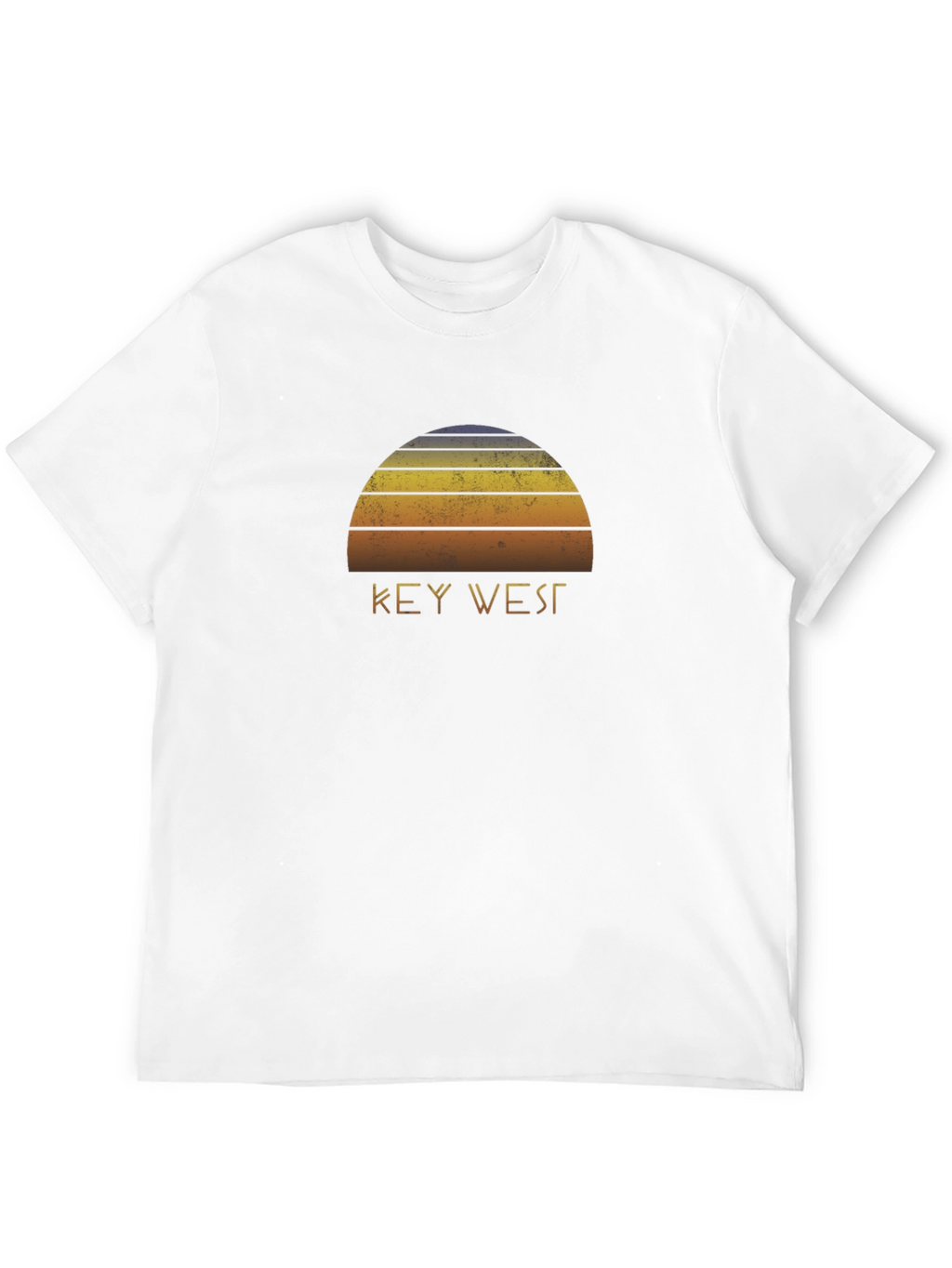 Key West Sunset Graphic Tee - Retro Style Shirt